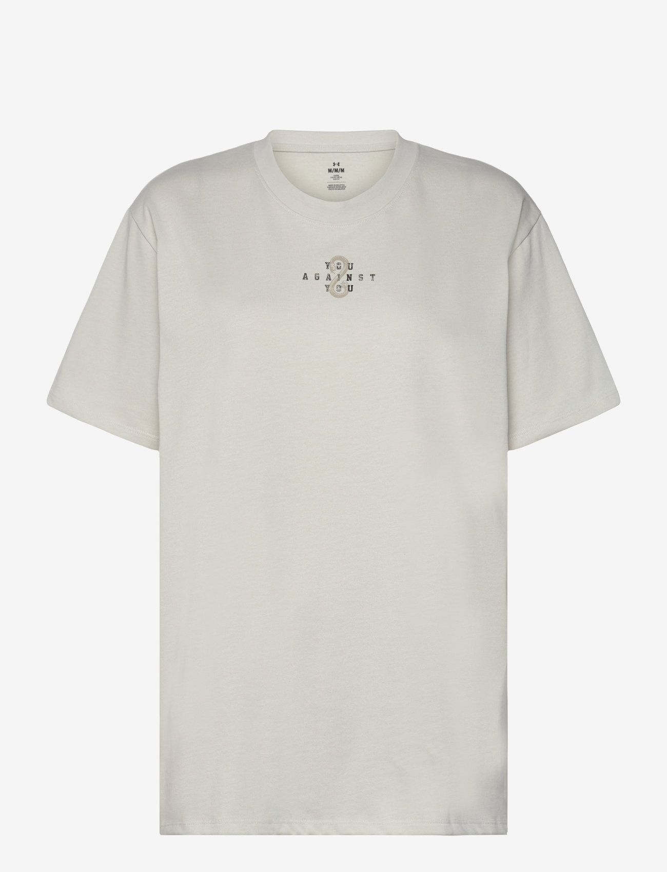 Under Armour - Pjt Rck Campus T - alussärgid ja t-särgid - white clay - 1