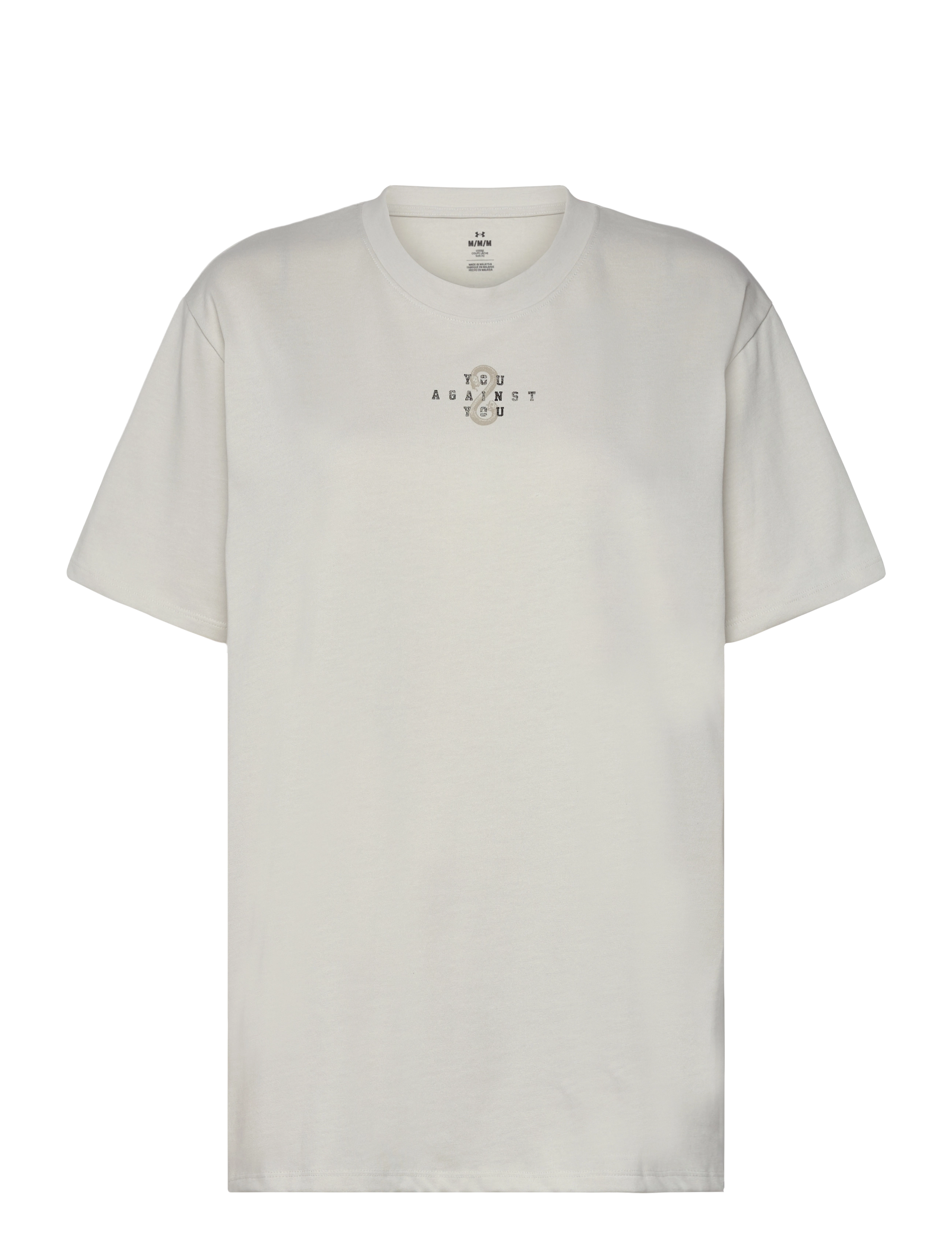Under Armour Pjt Rck Campus T - Under Armour - WHITE CLAY / white