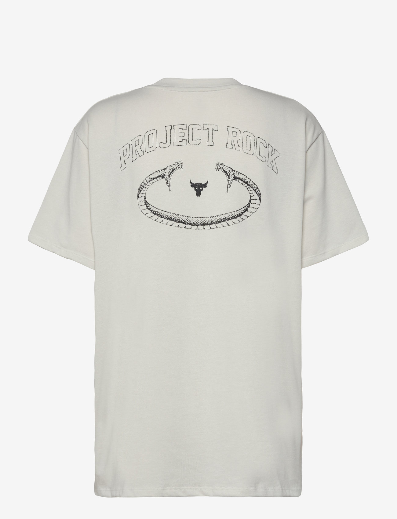 Under Armour - Pjt Rck Campus T - alussärgid ja t-särgid - white clay - 2