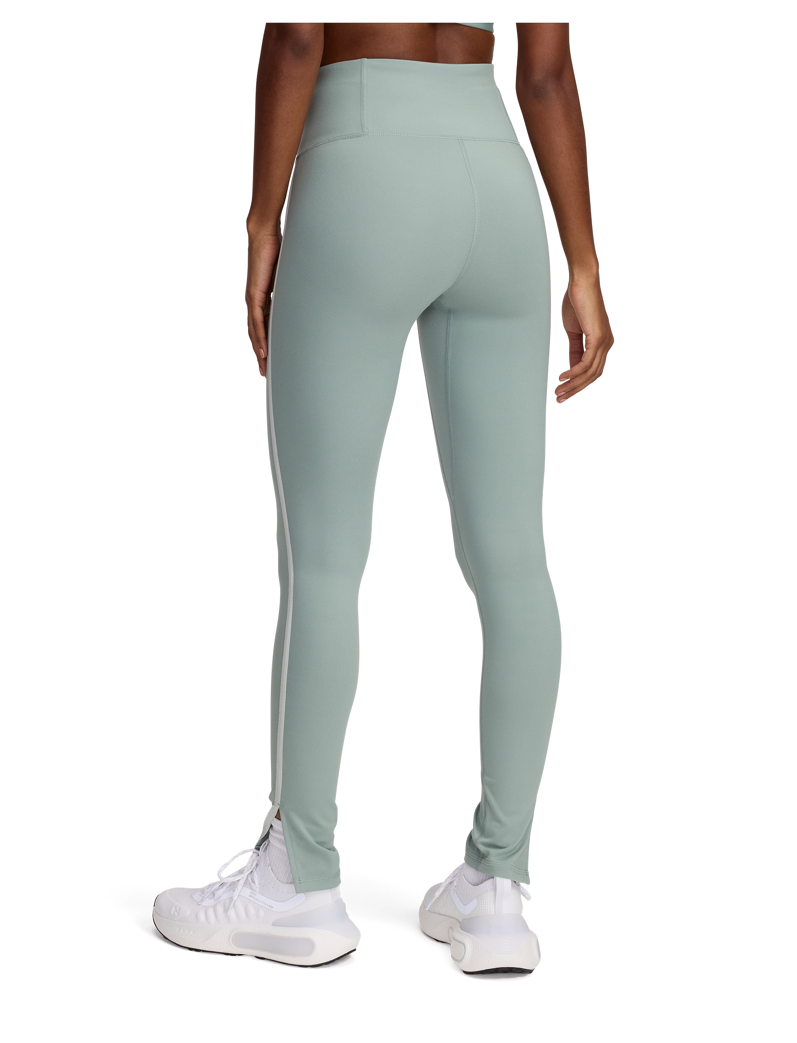 Under Armour - Motion Piped Legging - full längd - silica green - 5
