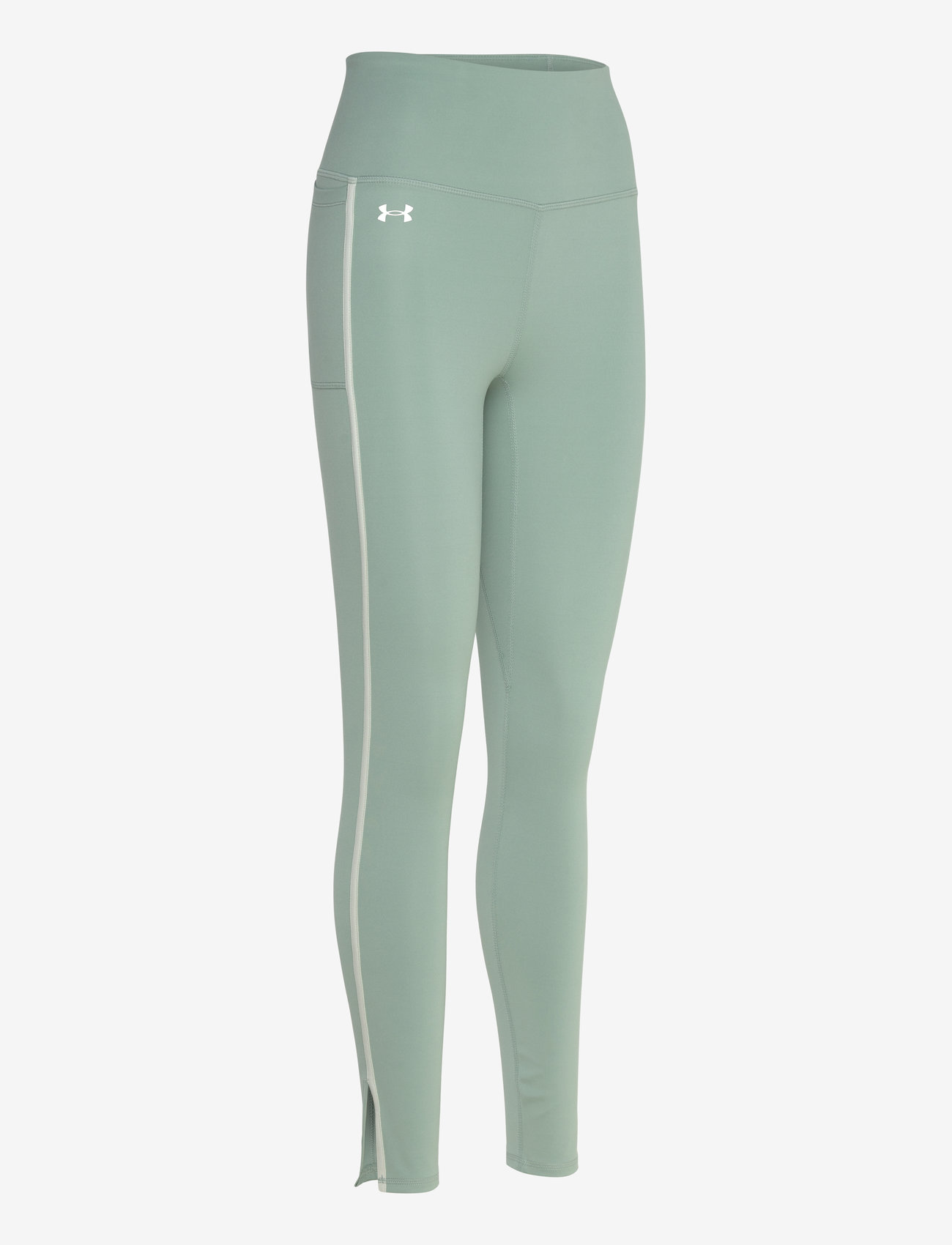Under Armour - Motion Piped Legging - leggings - silica green - 3