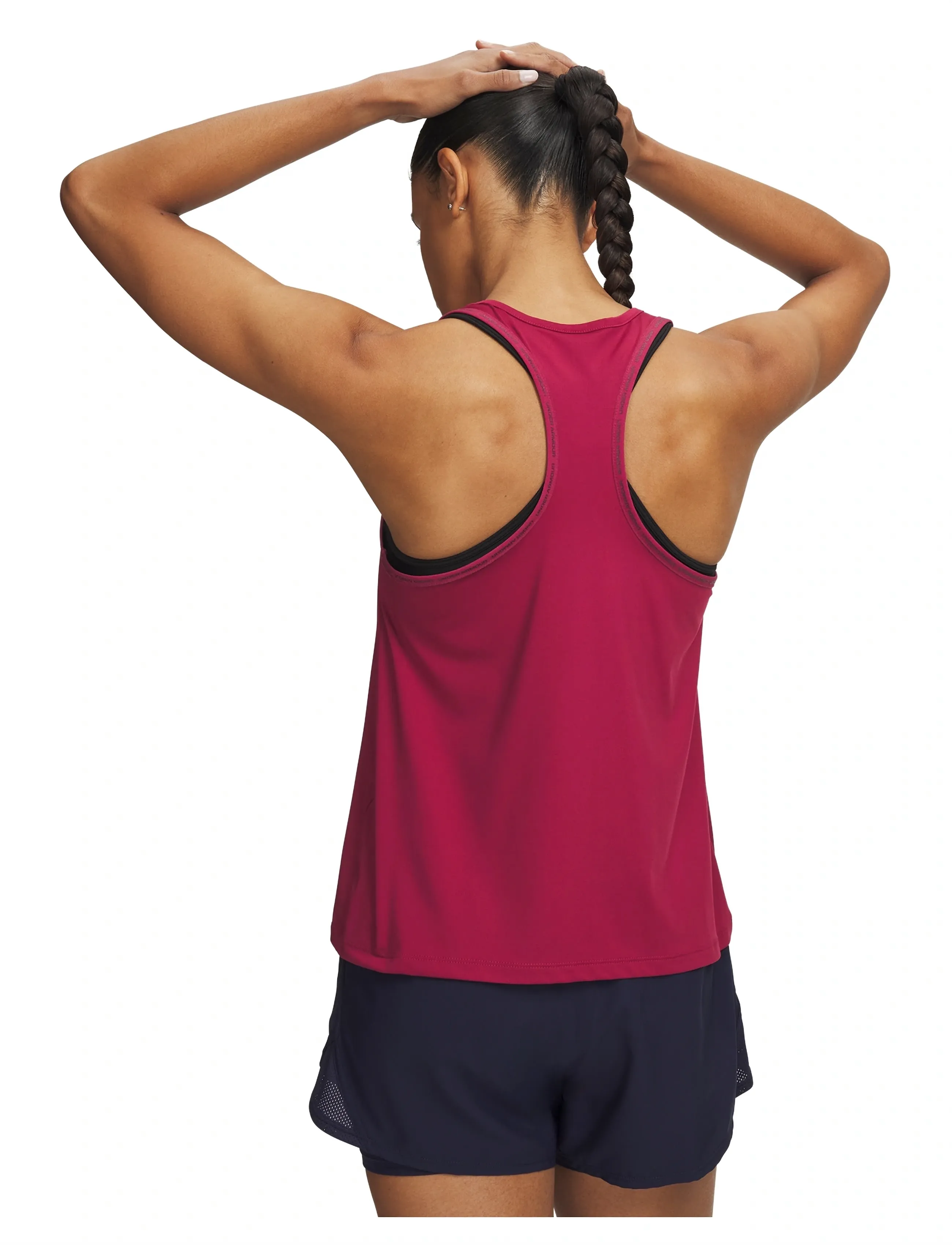 Under Armour - Tech Knockout Tank - tanktops - claret - 3