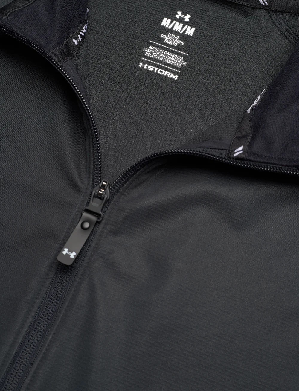 Under Armour - UA Drive Wind Full Zip - golf-jacken - black - 5