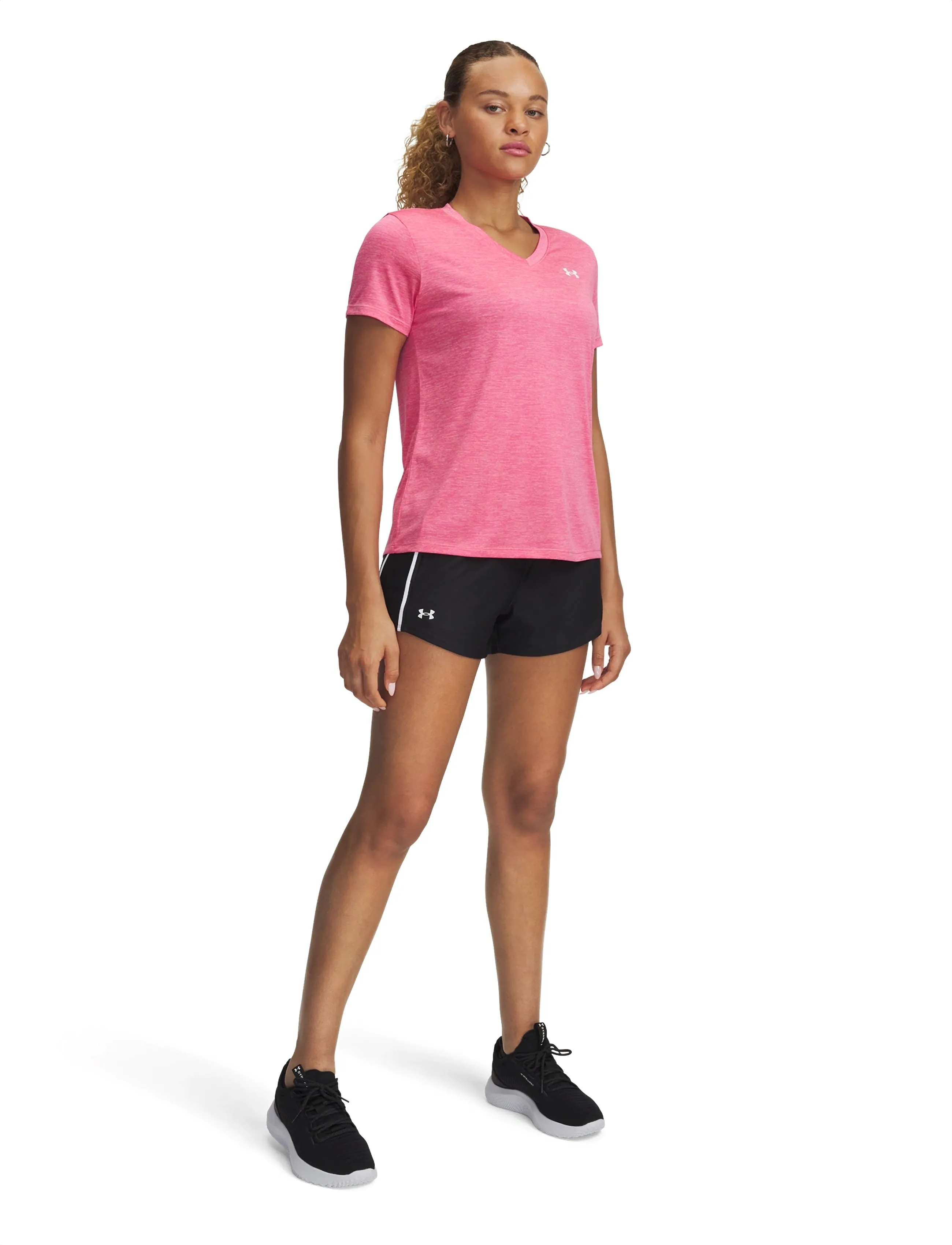 Under Armour - Tech Play Up Shorts - lühikesed treeningpüksid - black - 4