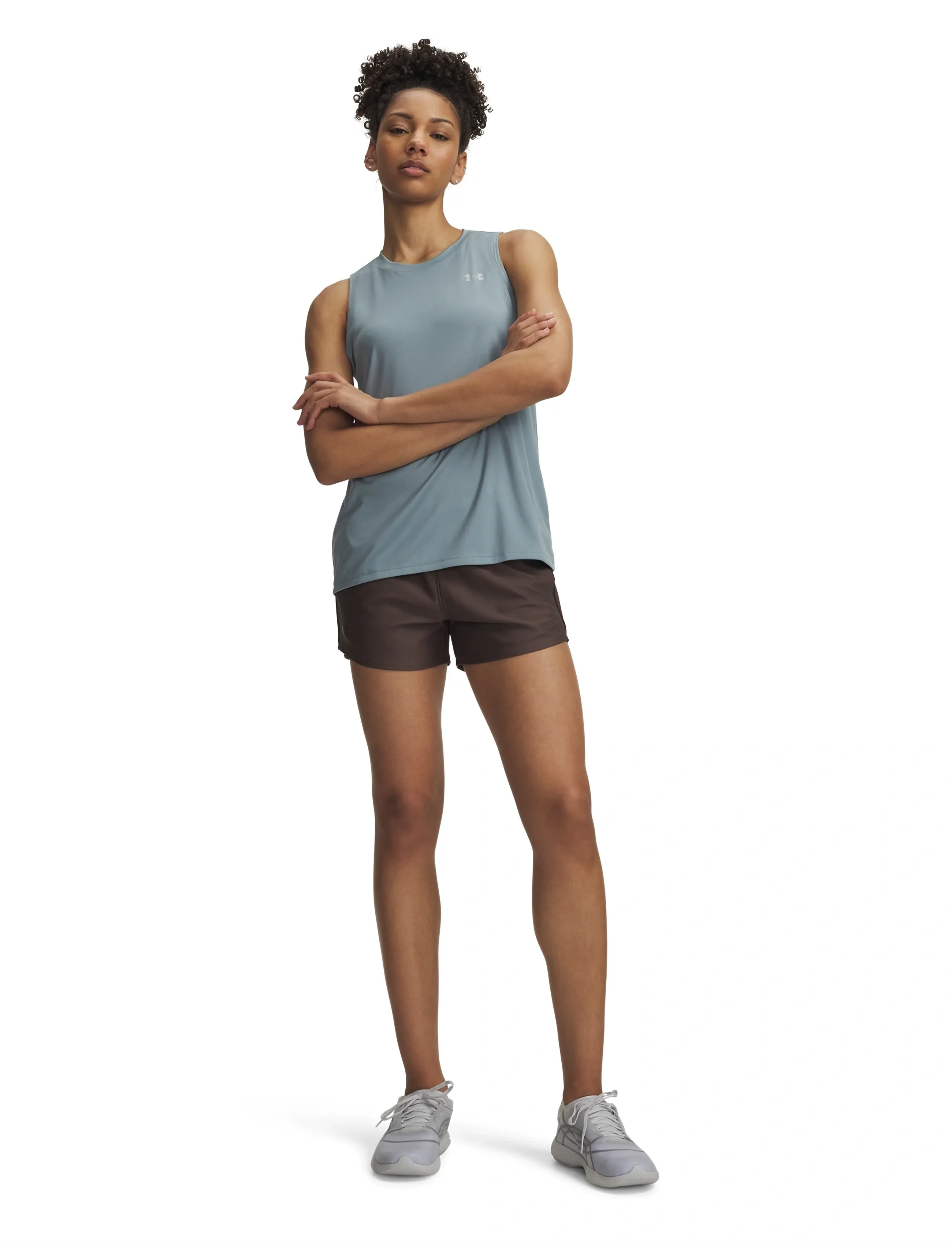 Under Armour - Tech Play Up Shorts - trainingsshorts - peppercorn - 4
