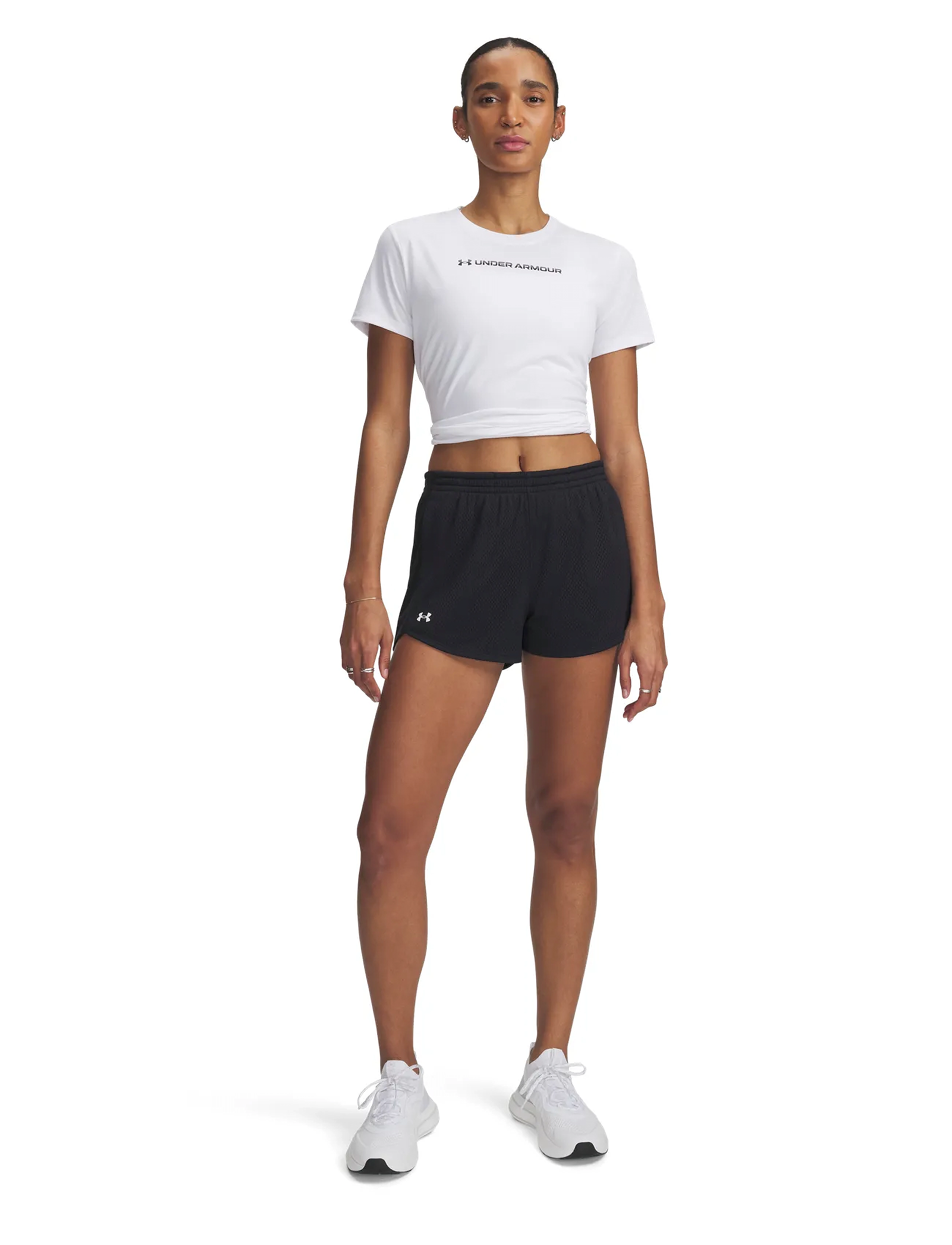 Under Armour - Tech Play Up Mesh Shorts - sports shorts - black - 4