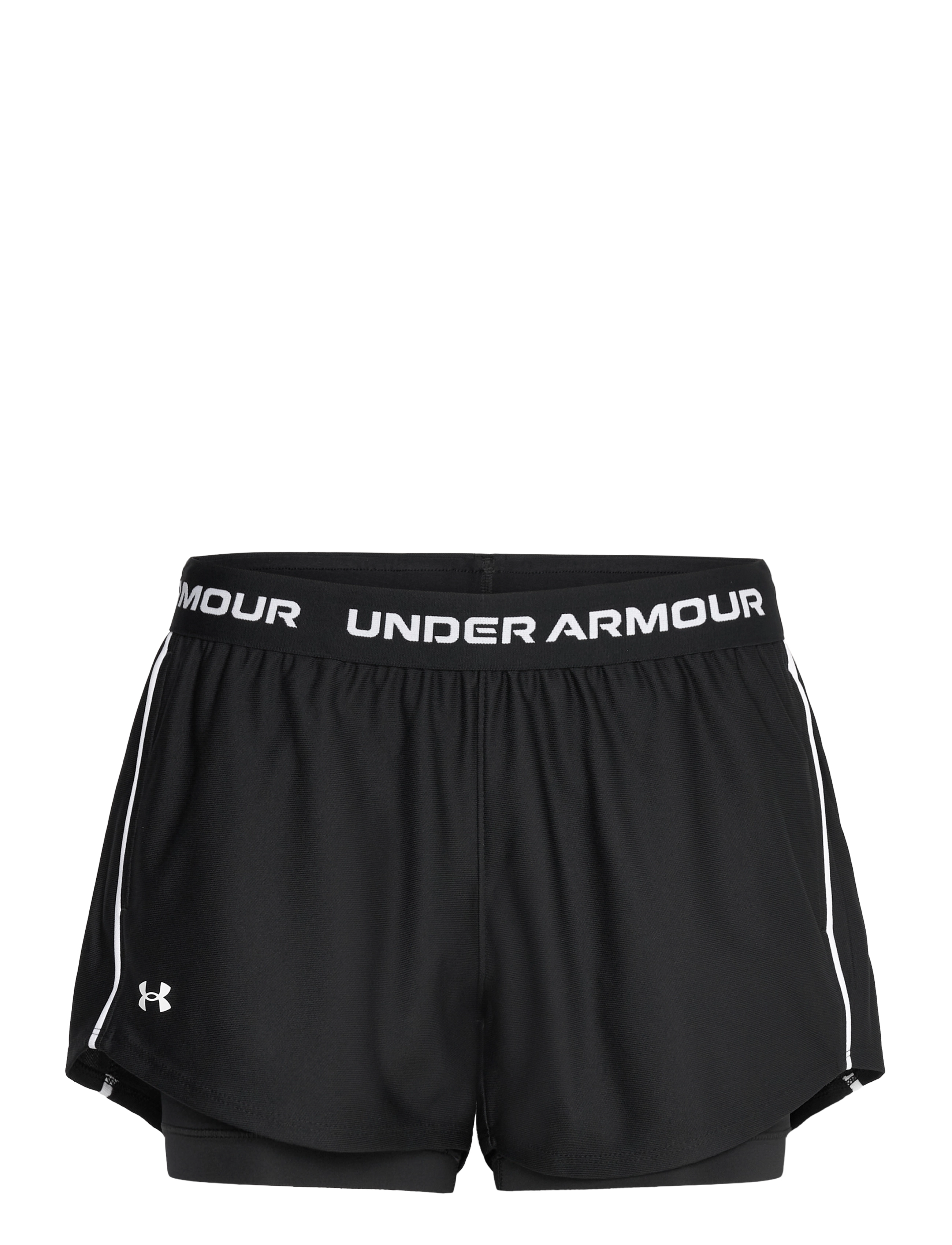 UNDER ARMOUR Tech Play Up 2In1 Shorts Schwarz - XS - Damen