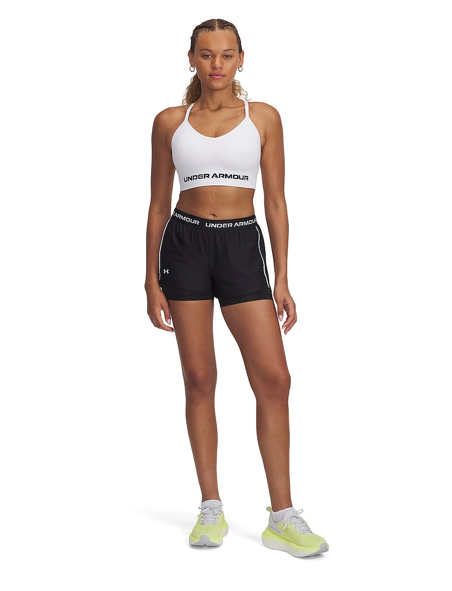 Under Armour - Tech Play Up 2in1 Shorts - träningsshorts - black - 4