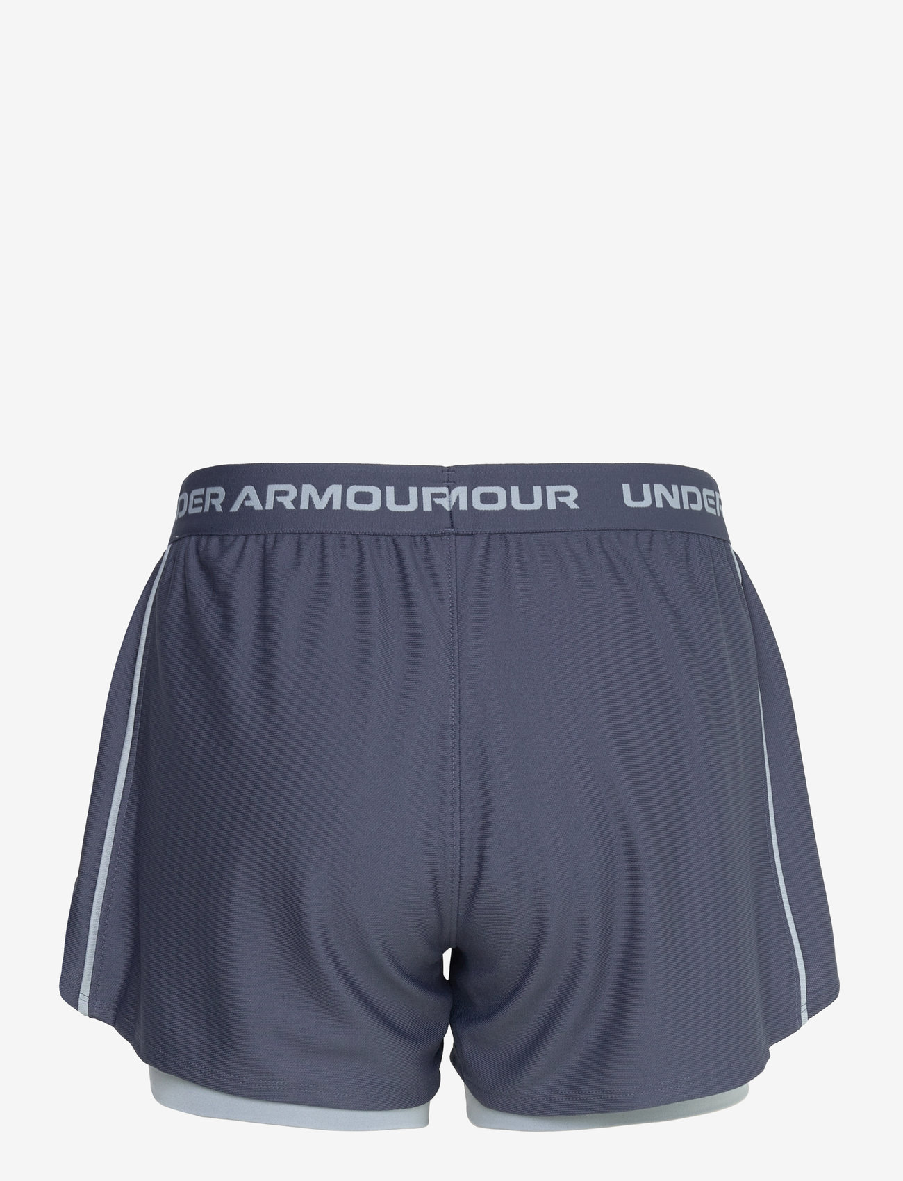 Under Armour - Tech Play Up 2in1 Shorts - træningsshorts - downpour gray - 2