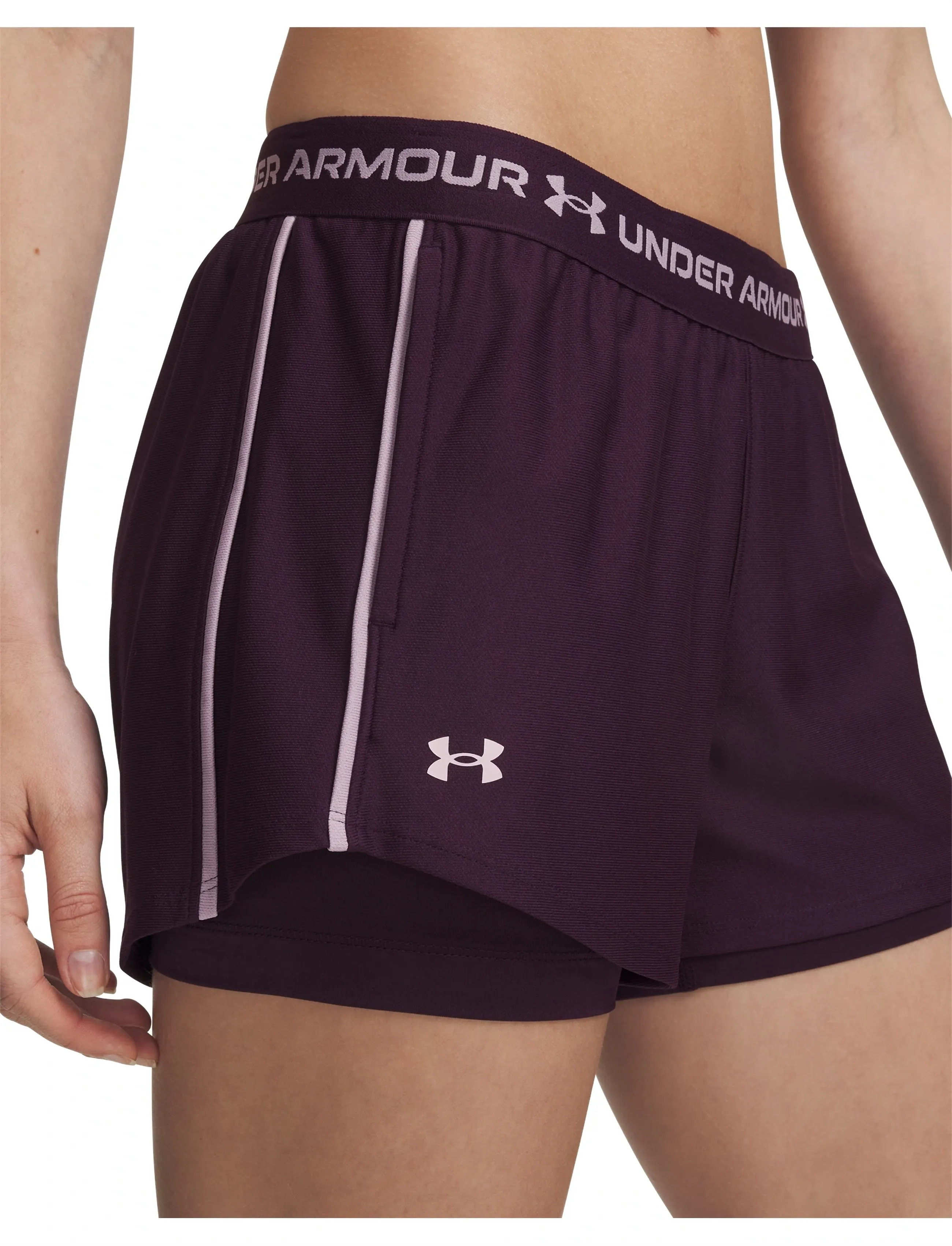 Under Armour - Tech Play Up 2in1 Shorts - training shorts - purple echo - 5