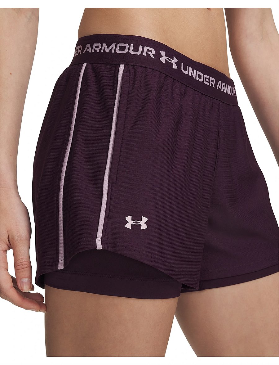 Under Armour - Tech Play Up 2in1 Shorts - trainingsshorts - purple echo - 5