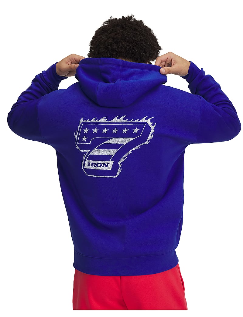 Under Armour - Pjt Rock Icon Fleece FZ - oberteile - team royal - 4
