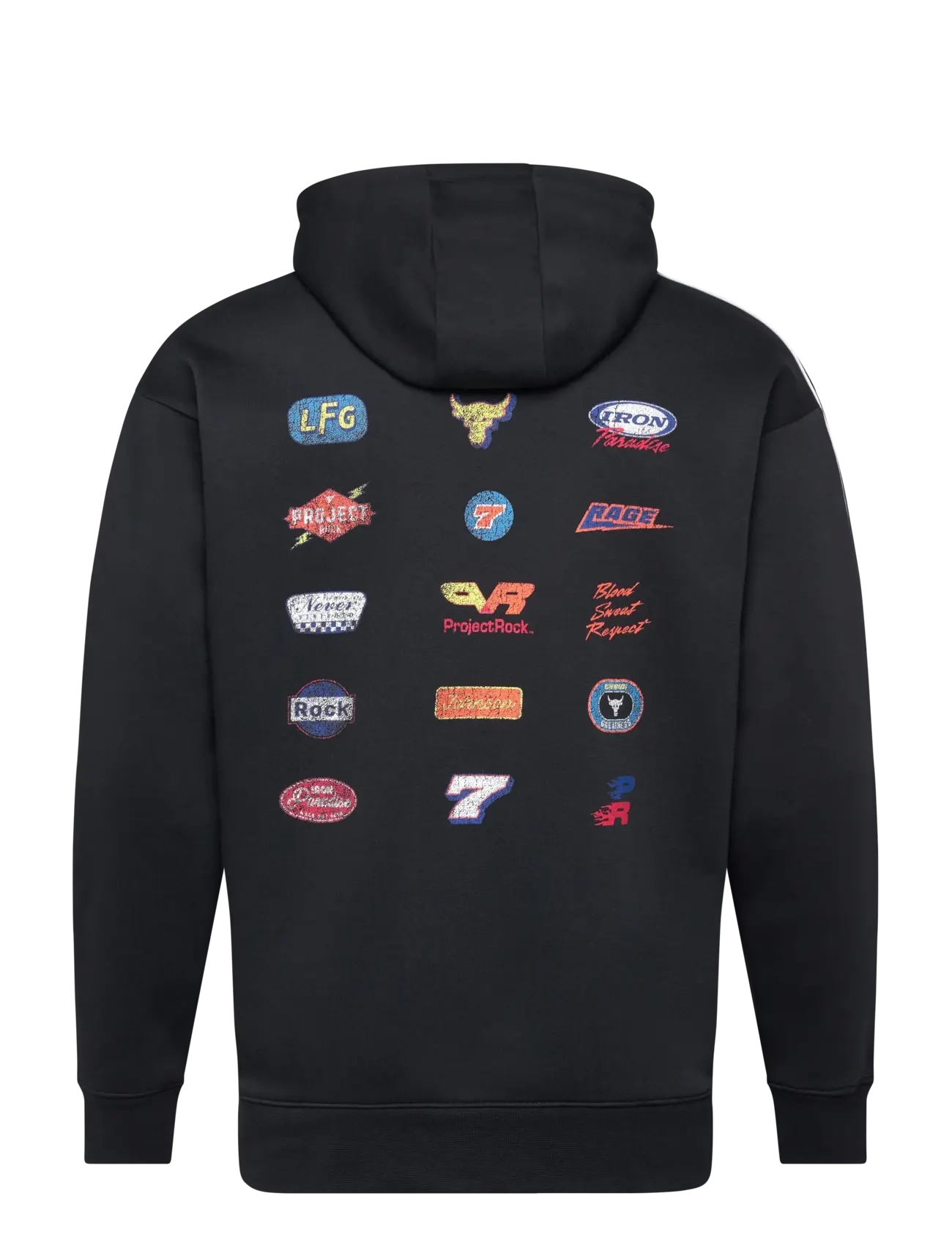 Under Armour - Pjt Rck Icon Fleece Hdy - overdeler - black - 2