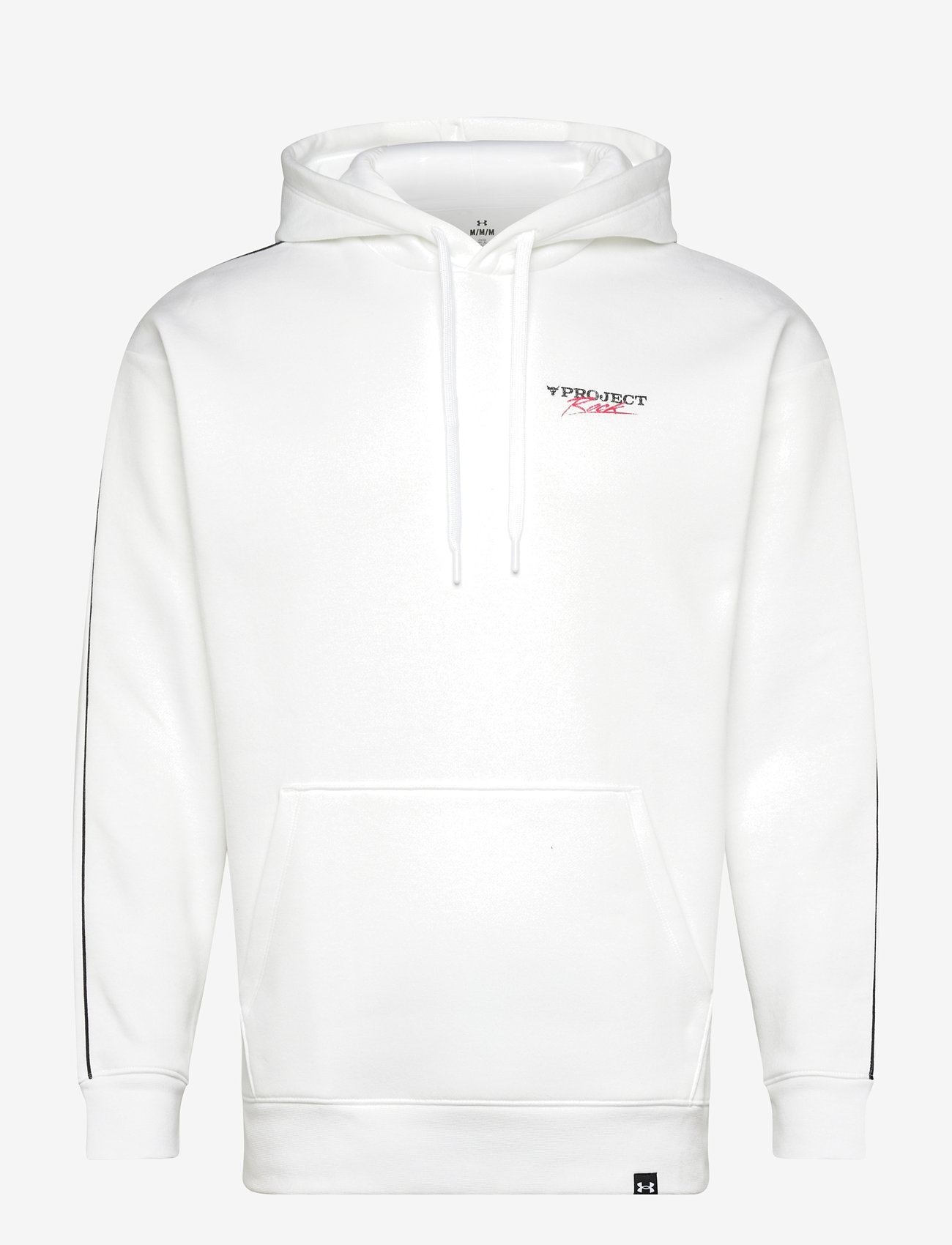 Under Armour - Pjt Rck Icon Fleece Hdy - overdele - white - 1