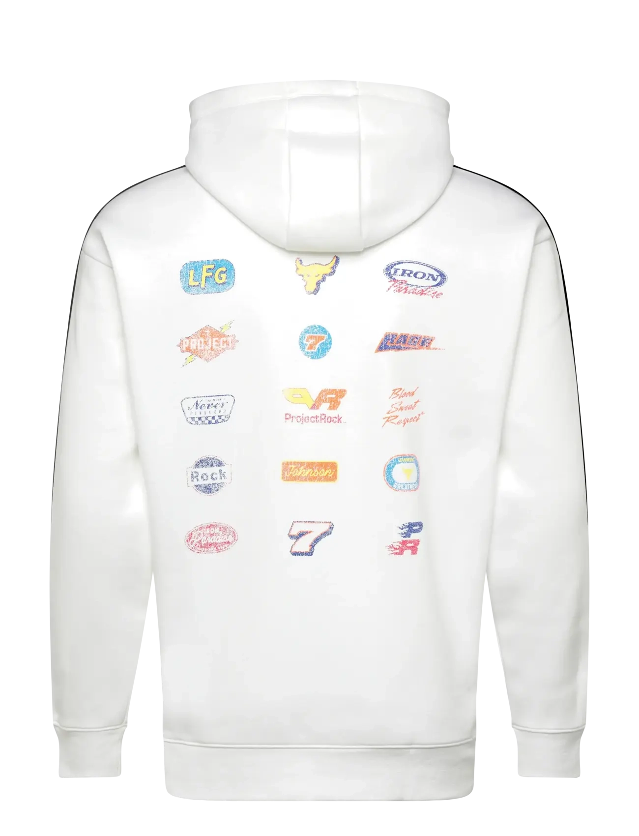 Under Armour - Pjt Rck Icon Fleece Hdy - white - 2