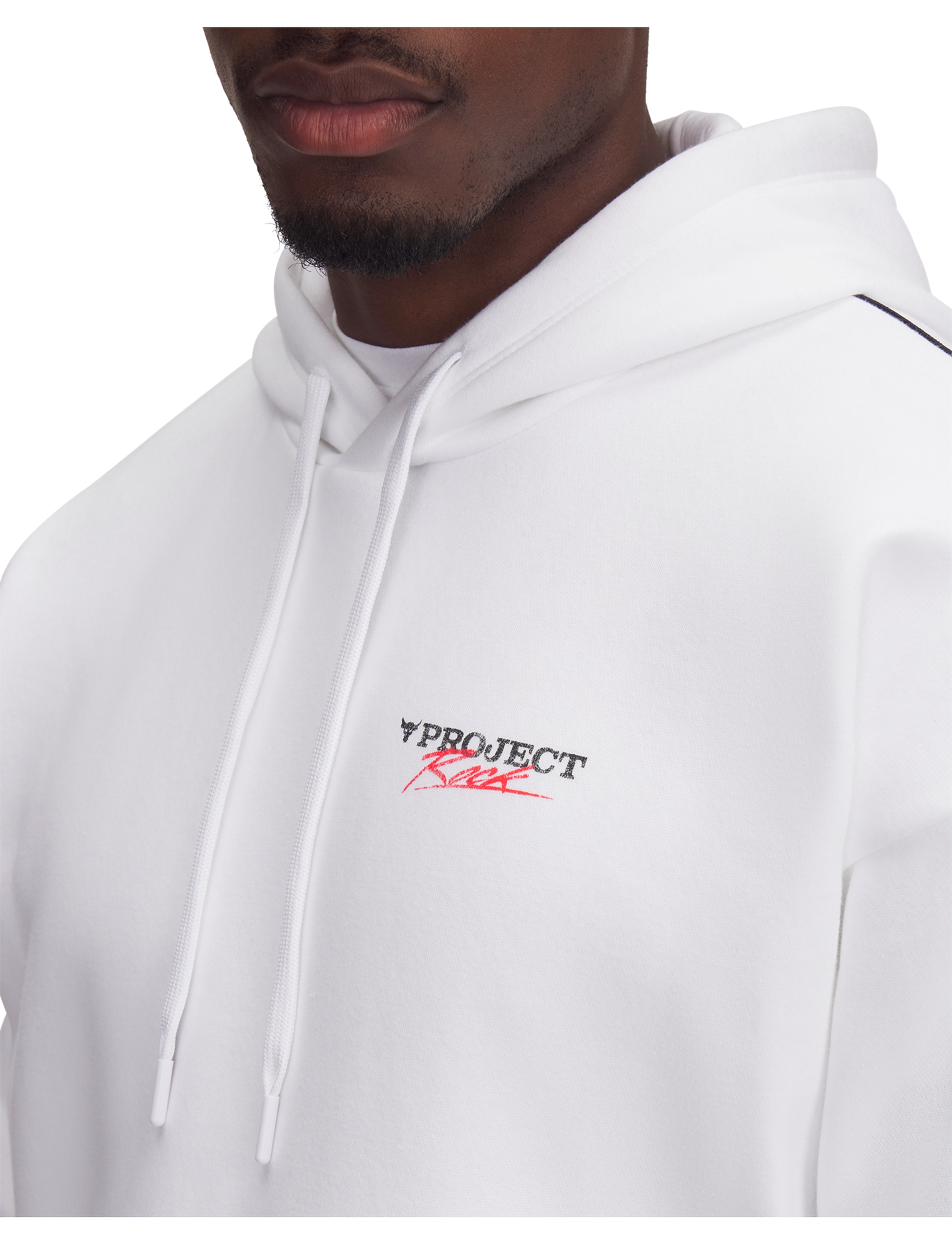 Under Armour - Pjt Rck Icon Fleece Hdy - white - 4