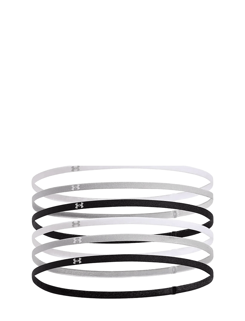 Under Armour - W Mini Elastic 6PK - stirnbänder - black - 0