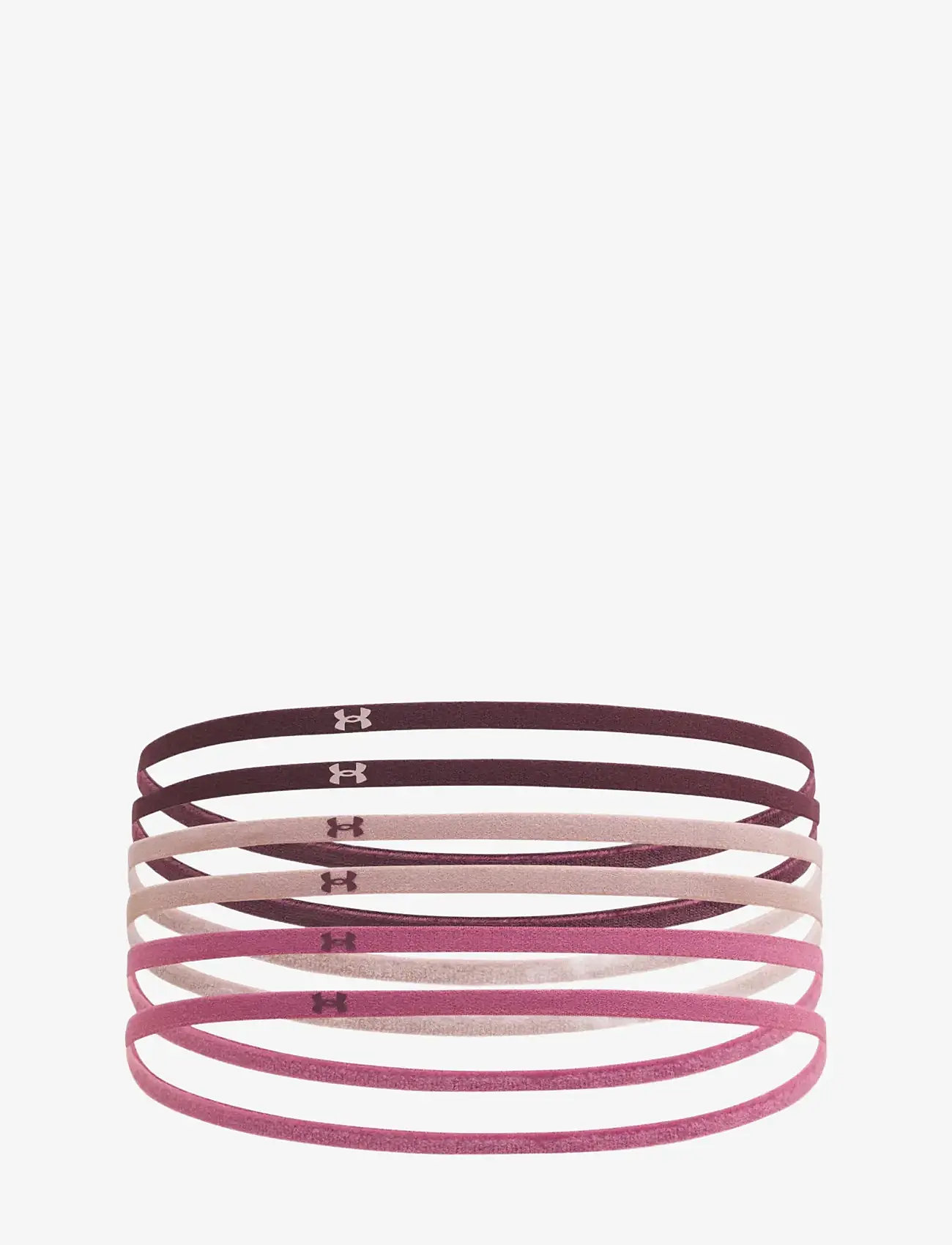 Under Armour - W Mini Elastic 6PK - madalaimad hinnad - dark maroon - 0