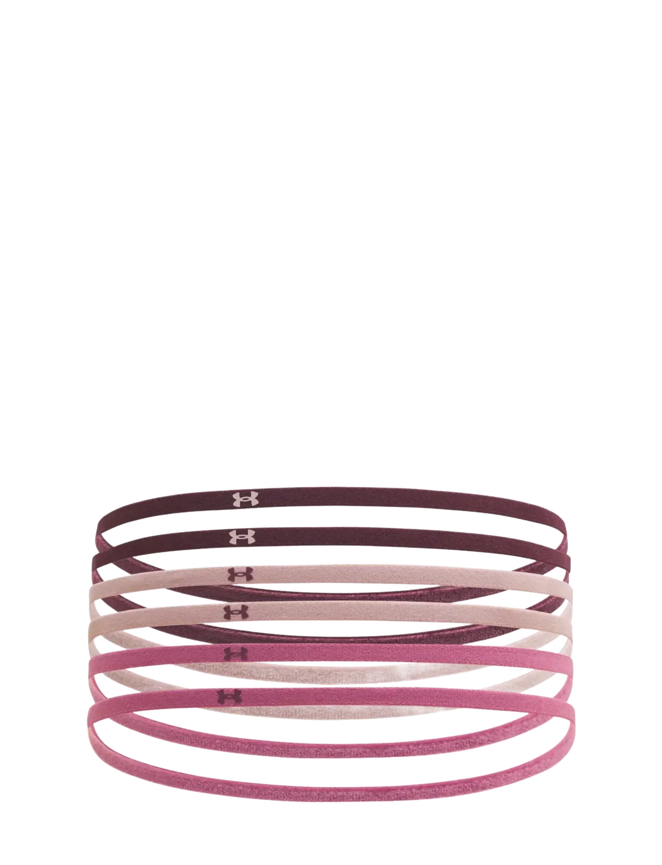 Under Armour W Mini Elastic 6PK - Under Armour - DARK MAROON / pink/rose