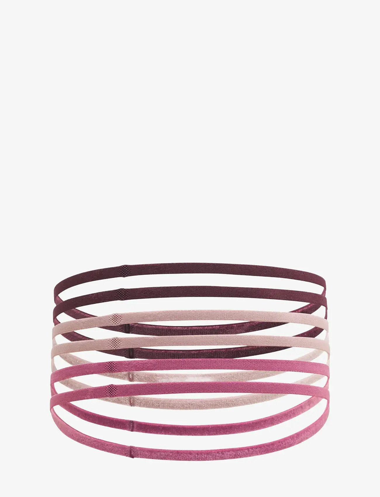 Under Armour - W Mini Elastic 6PK - madalaimad hinnad - dark maroon - 1