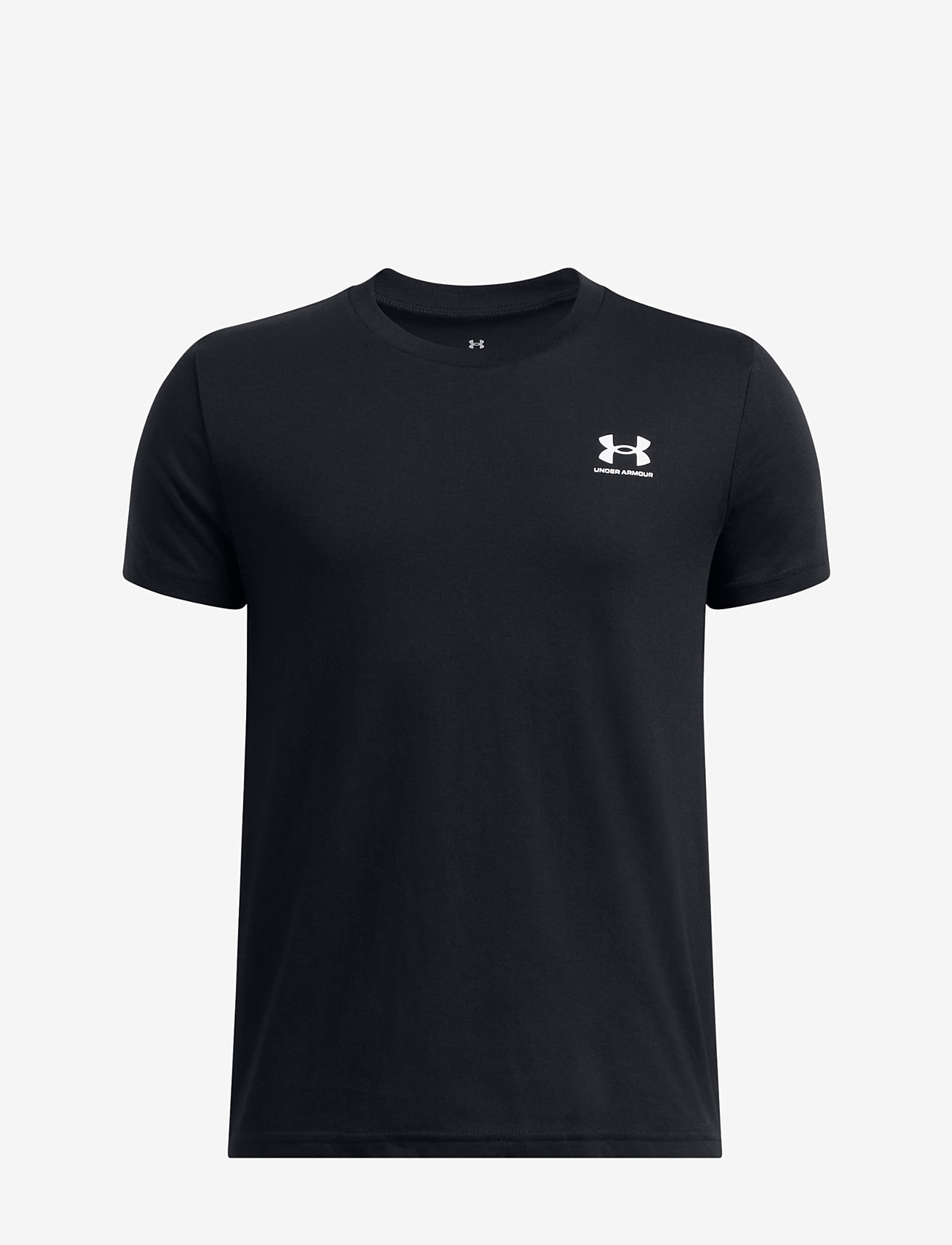 Under Armour - UA B SPORTSTYLE LC SS - kortærmede t-shirts - black - 1