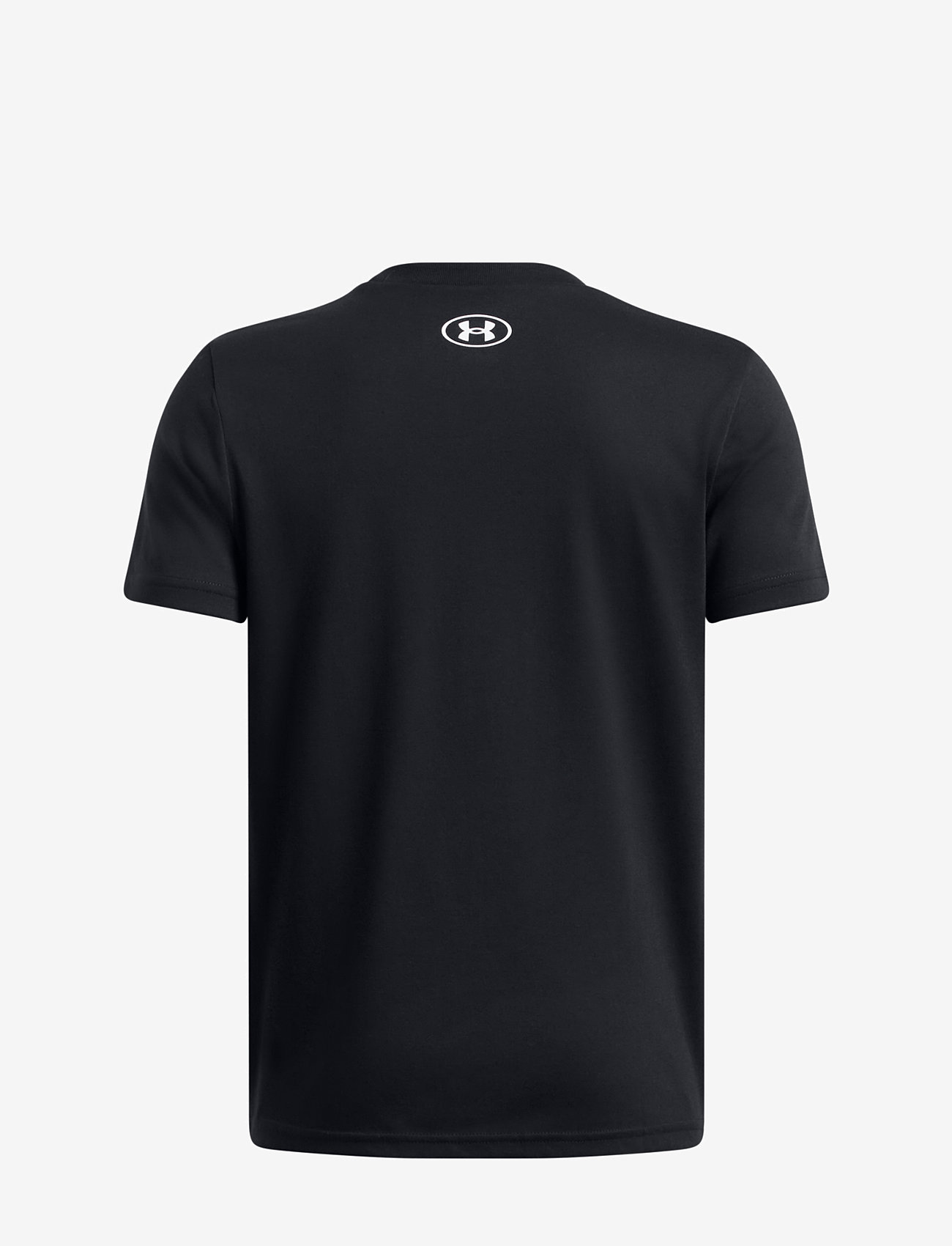 Under Armour - UA B SPORTSTYLE LC SS - kortærmede t-shirts - black - 2