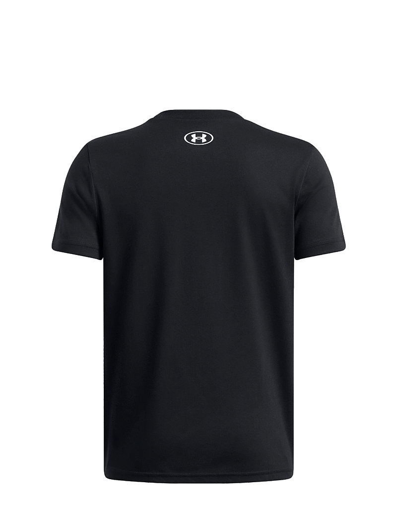 Under Armour - UA B SPORTSTYLE LC SS - lühikeste varrukatega t-särgid - black - 2