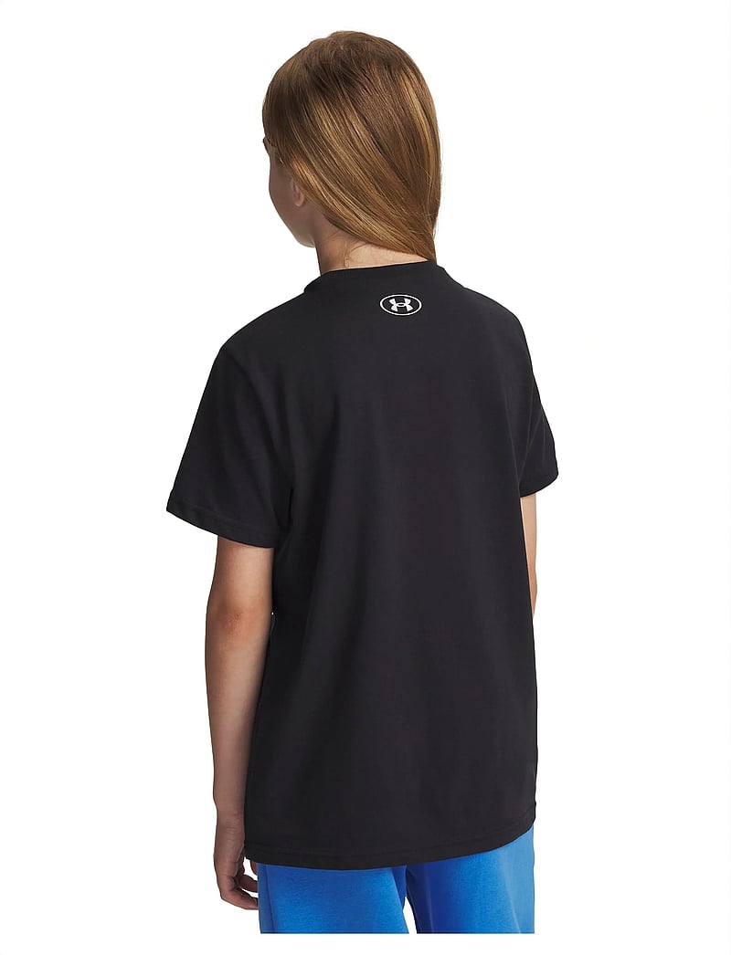 Under Armour - UA B SPORTSTYLE LC SS - lühikeste varrukatega t-särgid - black - 3