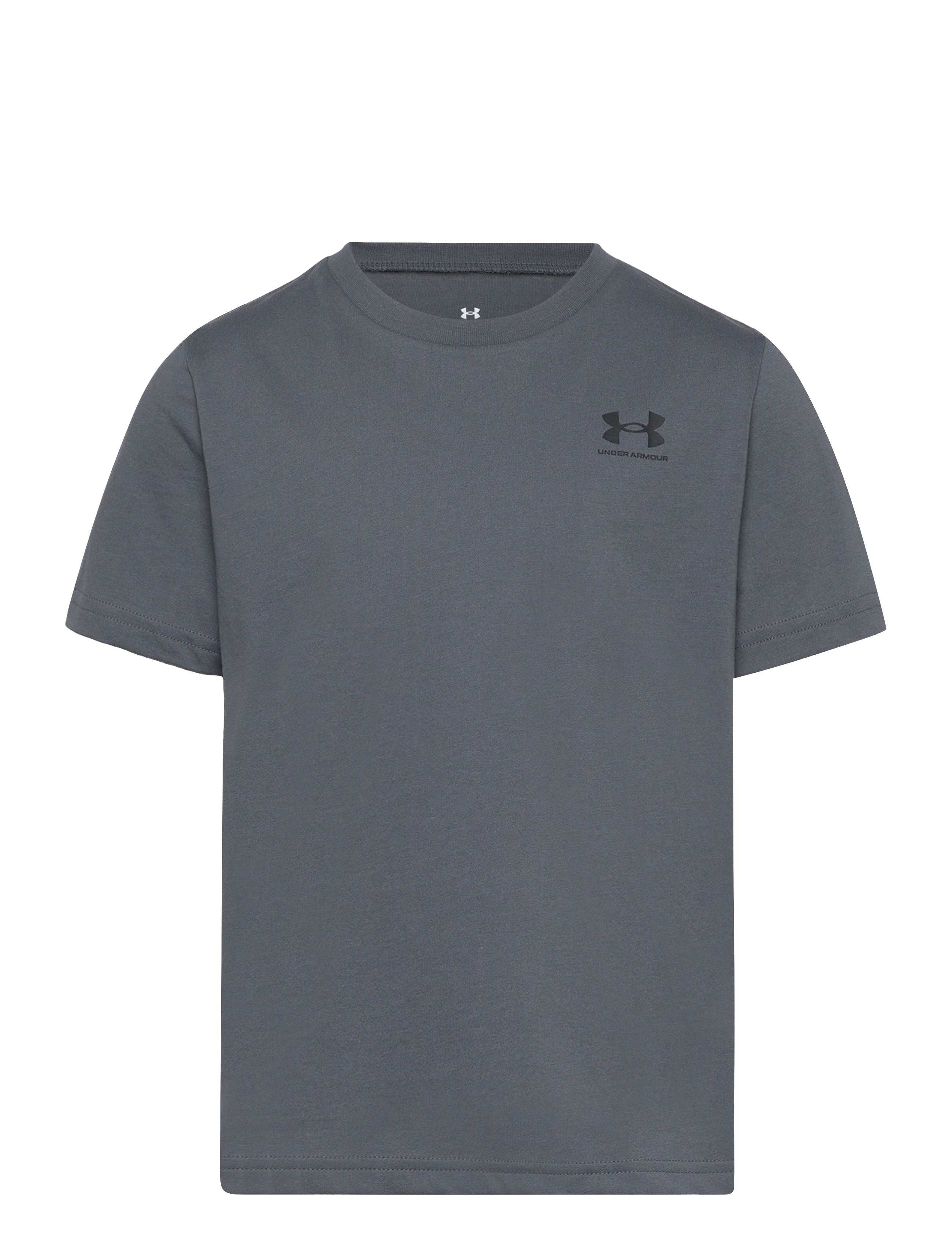 Under Armour UA B SPORTSTYLE LC SS - Fatnaður - BLACK/GRAY / grey