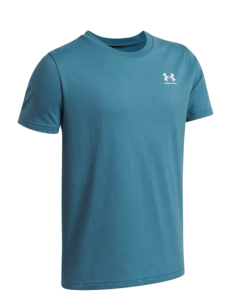 Under Armour - UA B SPORTSTYLE LC SS - lühikeste varrukatega t-särgid - boundless blue - 2