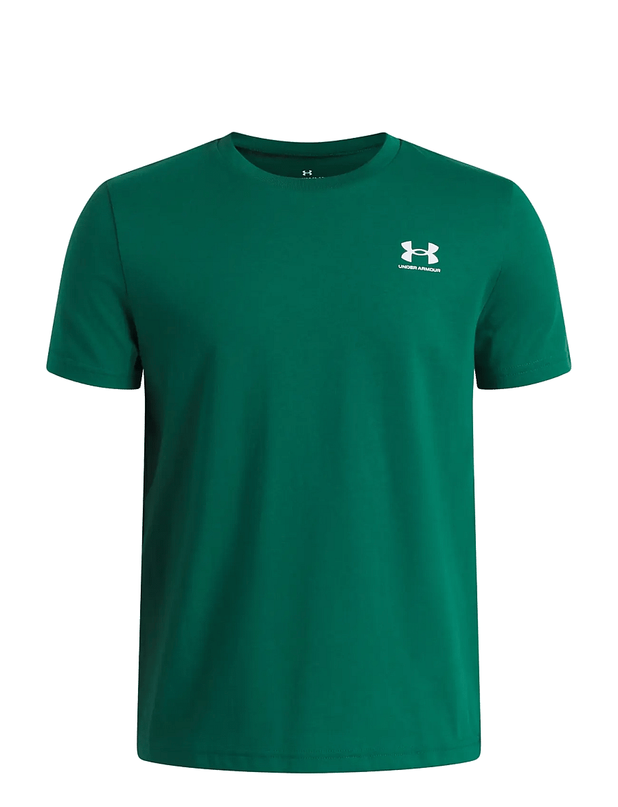 Under Armour - UA B SPORTSTYLE LC SS - lühikeste varrukatega t-särgid - campus ivy - 0