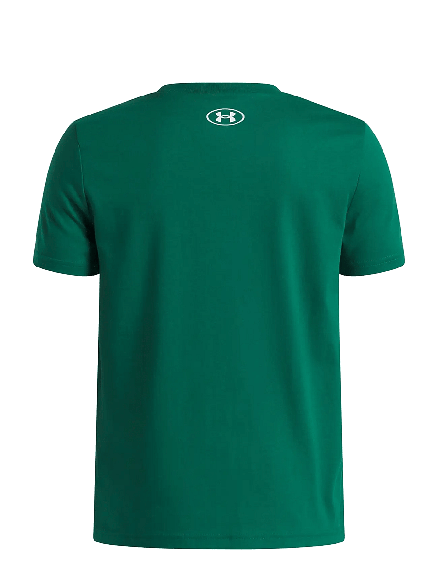 Under Armour - UA B SPORTSTYLE LC SS - lühikeste varrukatega t-särgid - campus ivy - 1