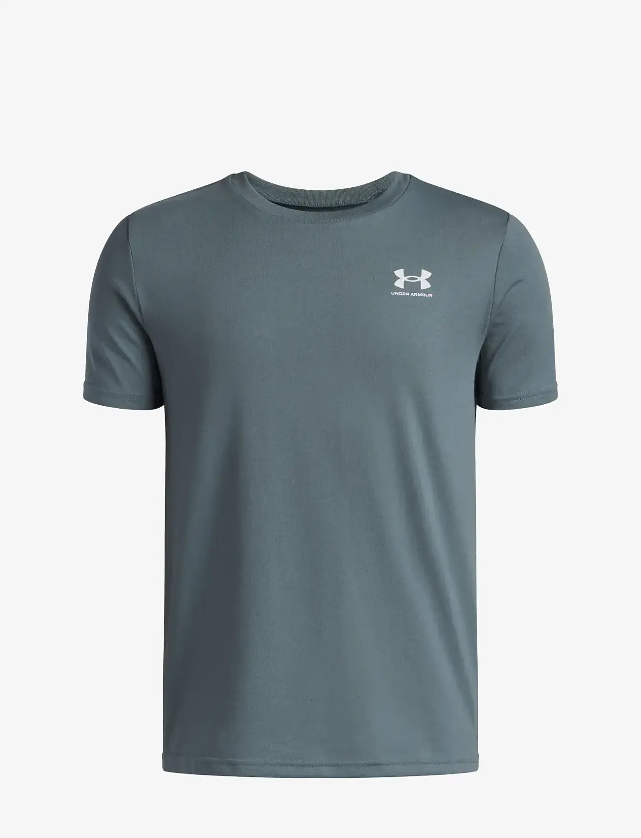 Under Armour - UA B SPORTSTYLE LC SS - kortärmade t-shirts - jasper blue - 0