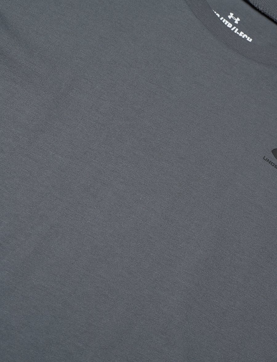 Under Armour - UA B SPORTSTYLE LC SS - lühikeste varrukatega t-särgid - pitch gray - 5