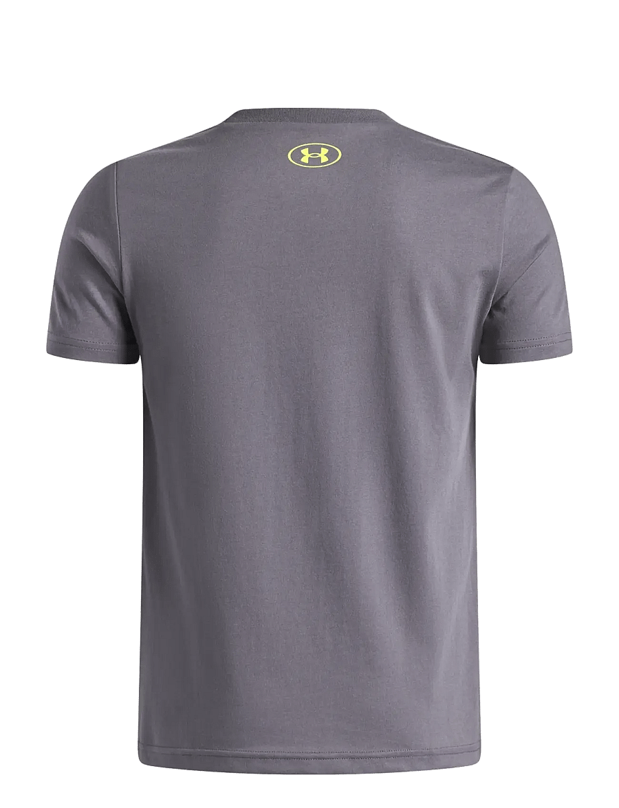 Under Armour - UA B LOGO WORDMARK SS - castlerock - 1