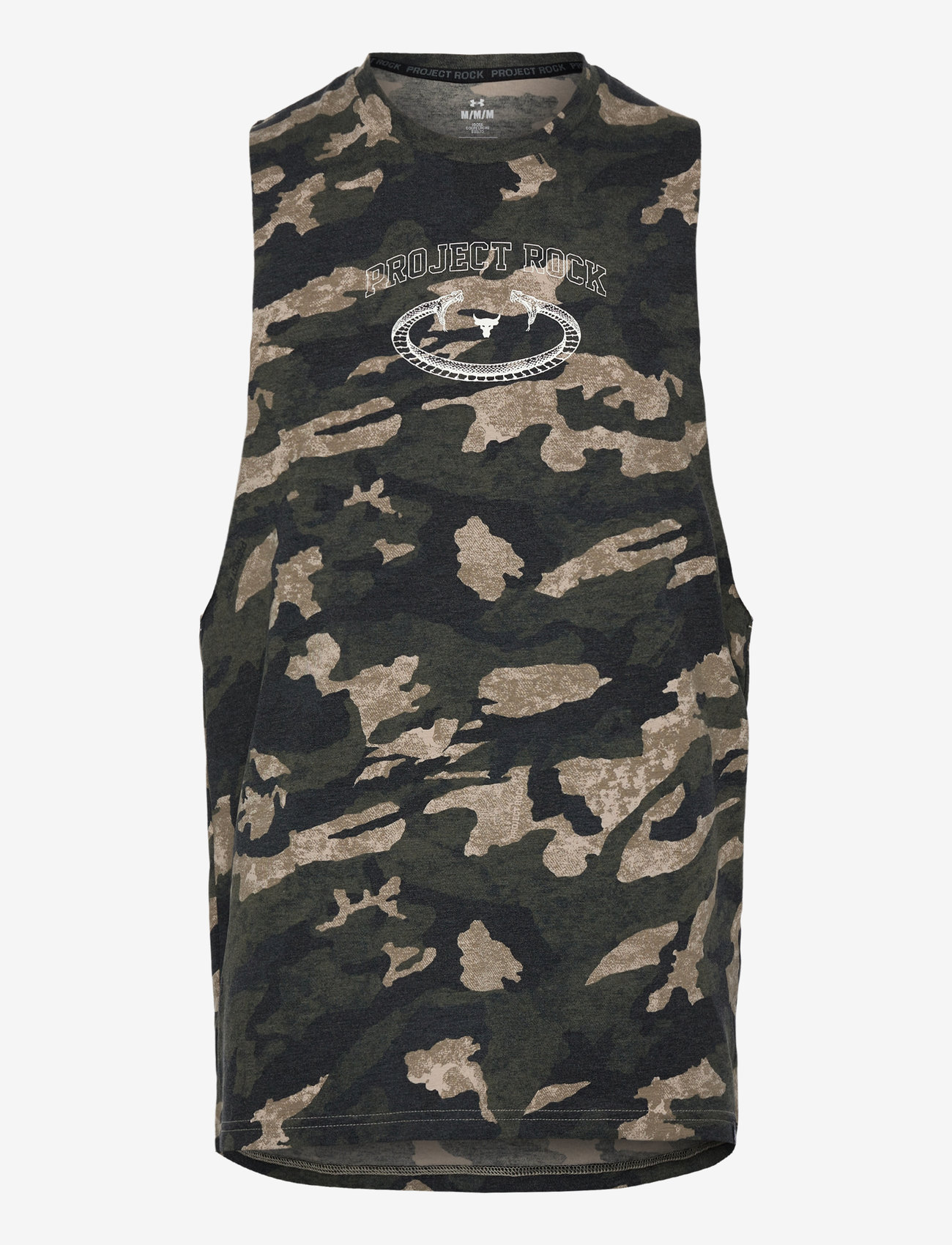 Under Armour - Pjt Rck Camo Tank - tank tops - city khaki - 1