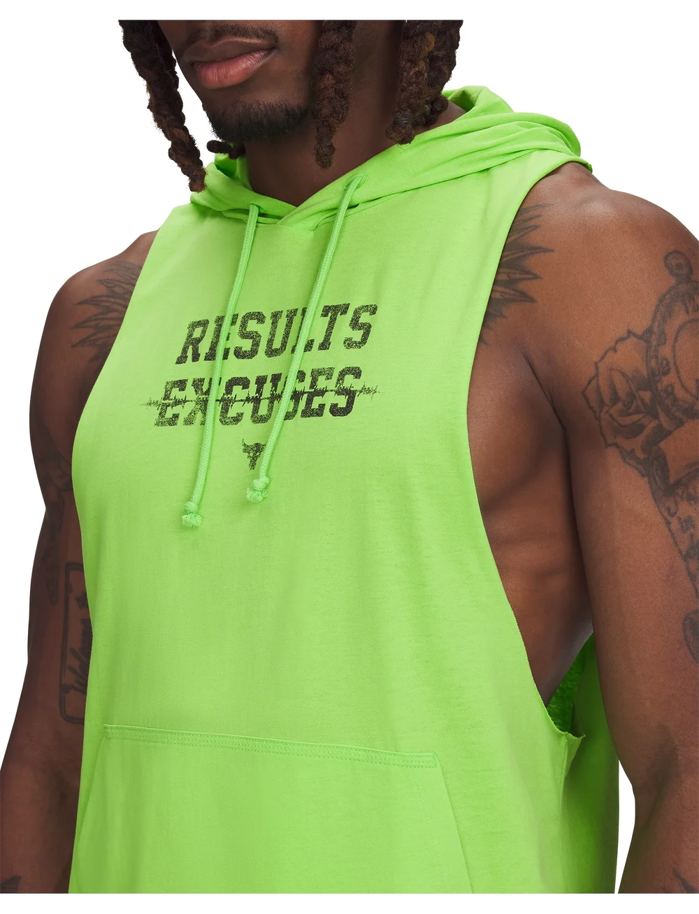 Under Armour - Pjt Rck Wire SL HD - tank tops - cyber green - 4