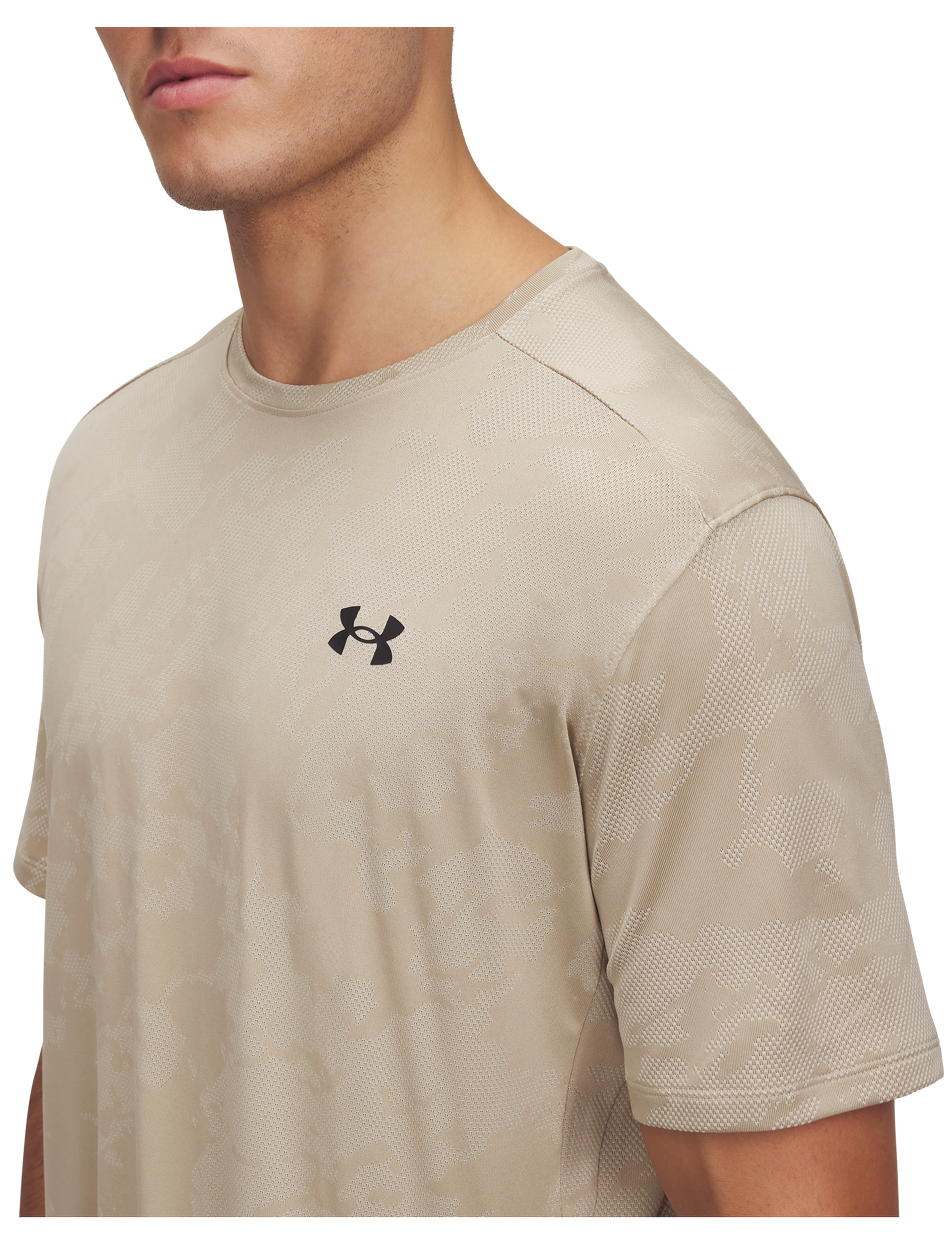 Under Armour - UA Tech Vent Jcqrd SS - laveste priser - city khaki - 4
