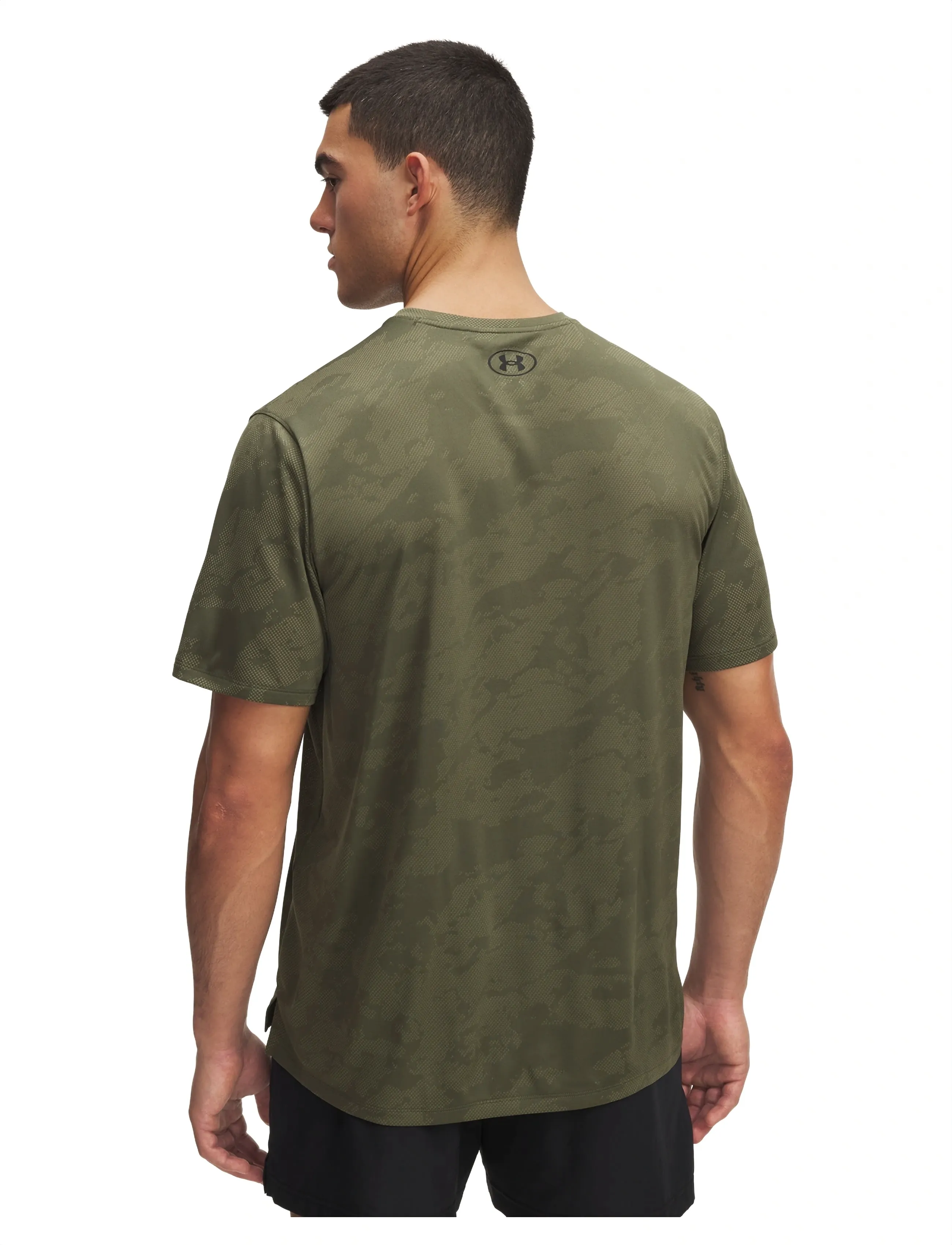 Under Armour - UA Tech Vent Jcqrd SS - t-shirts - marine od green - 3