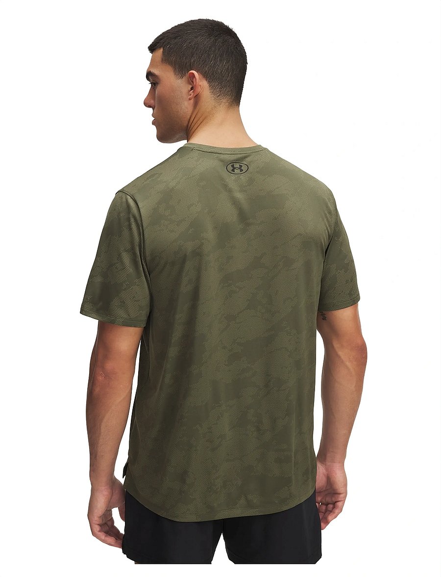 Under Armour - UA Tech Vent Jcqrd SS - t-shirts - marine od green - 3