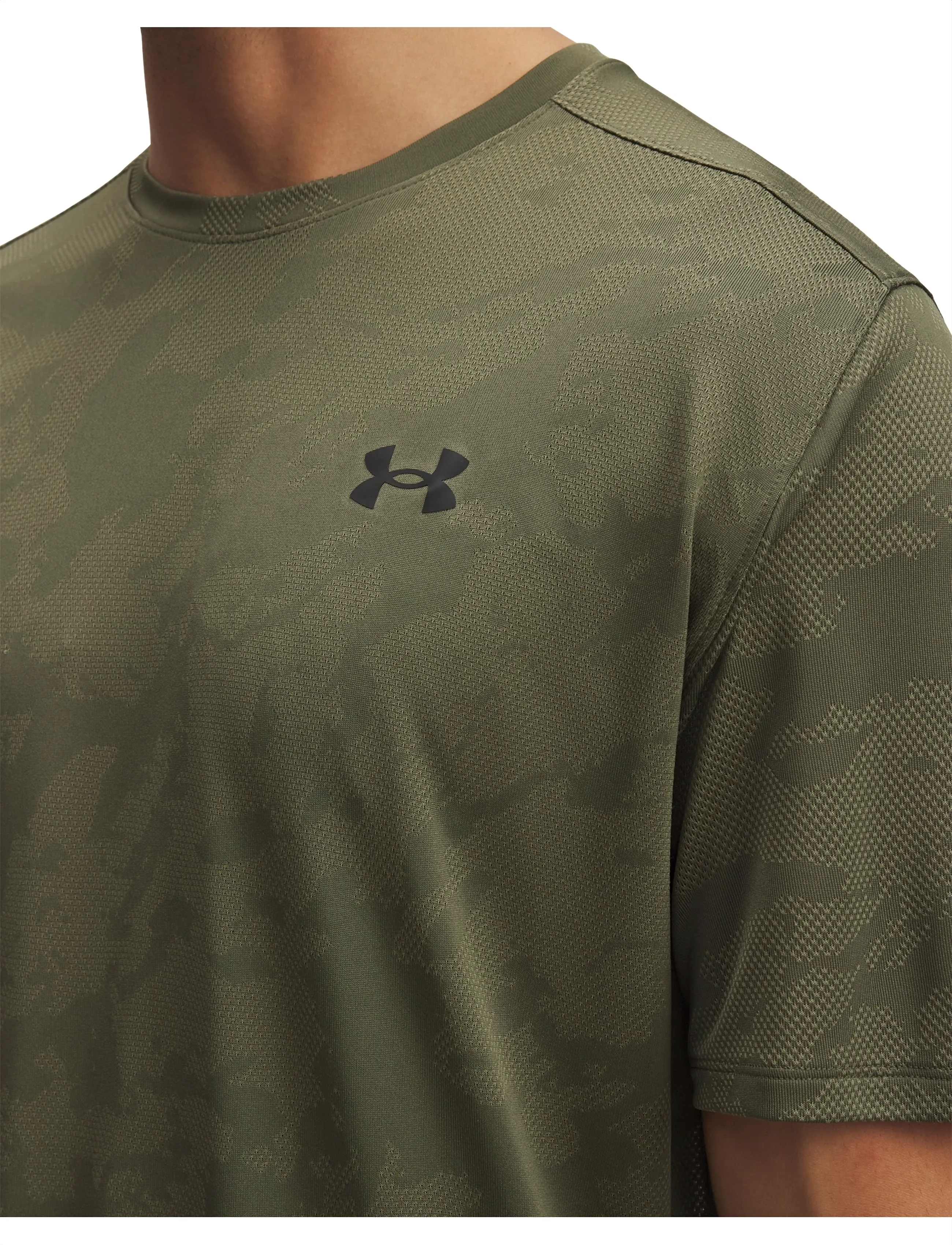 Under Armour - UA Tech Vent Jcqrd SS - t-shirts - marine od green - 4