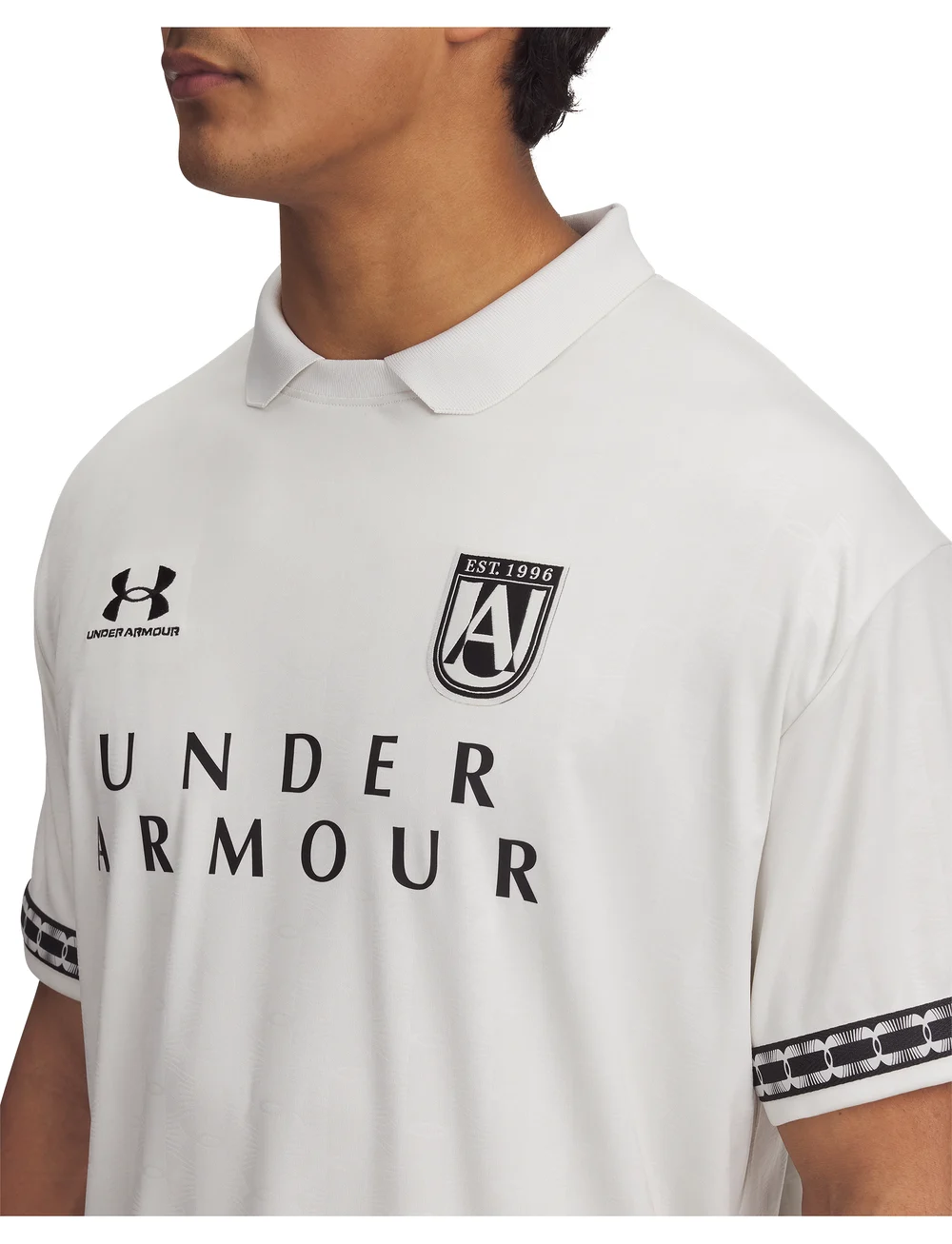 Under Armour - M's 96 Terrace Jsy SS - t-shirts - summit white - 4