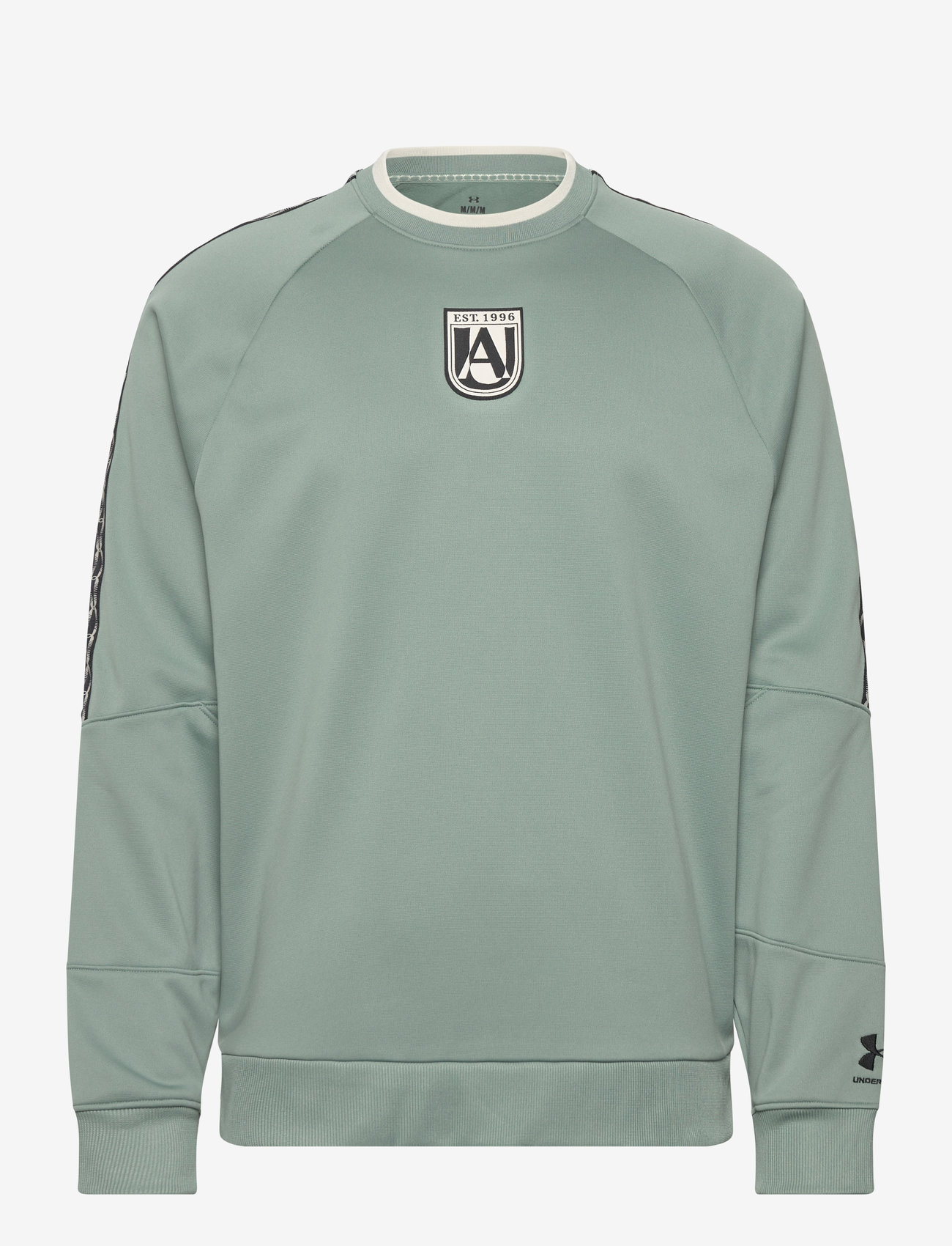 Under Armour - M's 96 Terrace Crew Neck - sweatshirts - silica green - 1