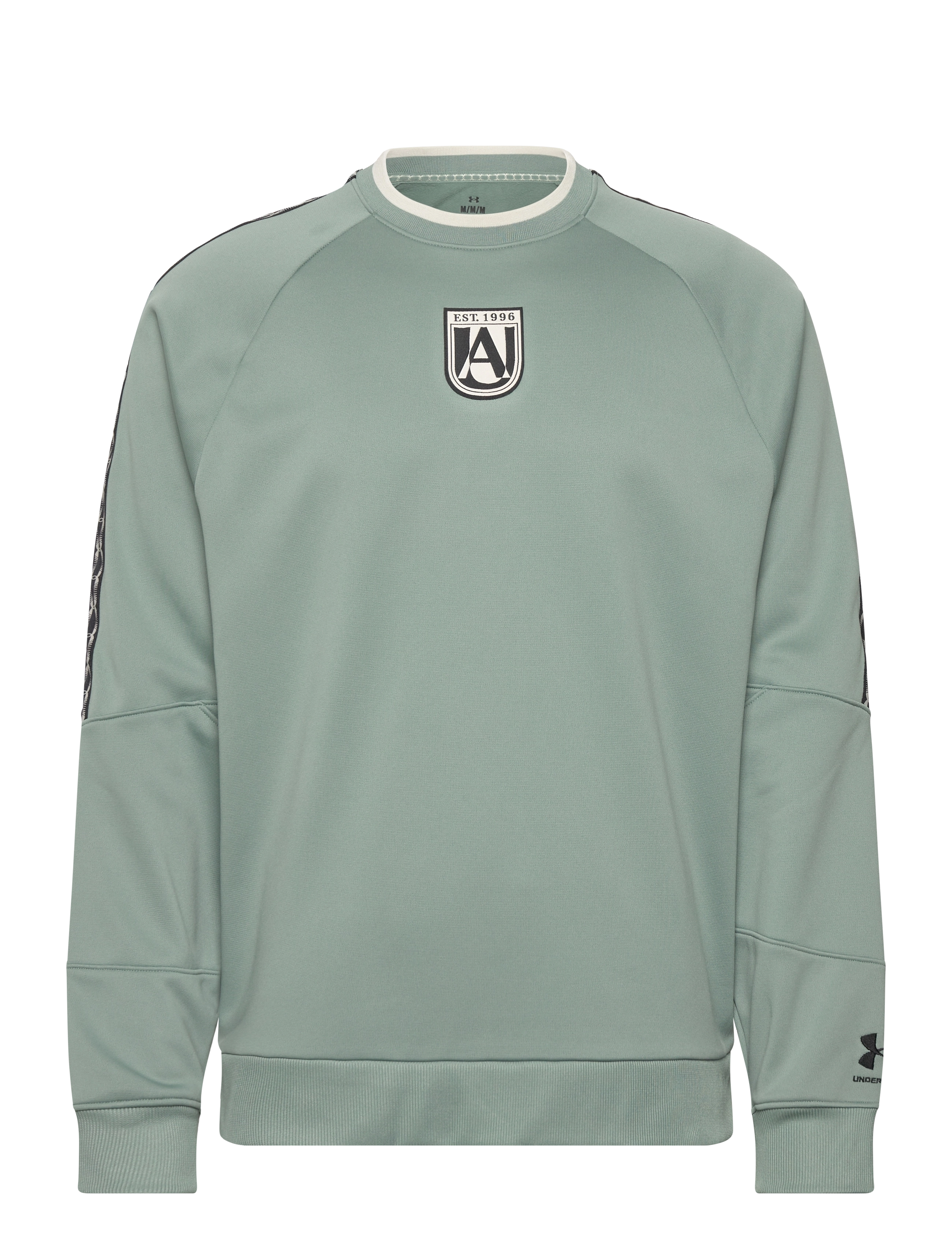 Under Armour - M's 96 Terrace Crew Neck - sweatshirts - silica green - 1