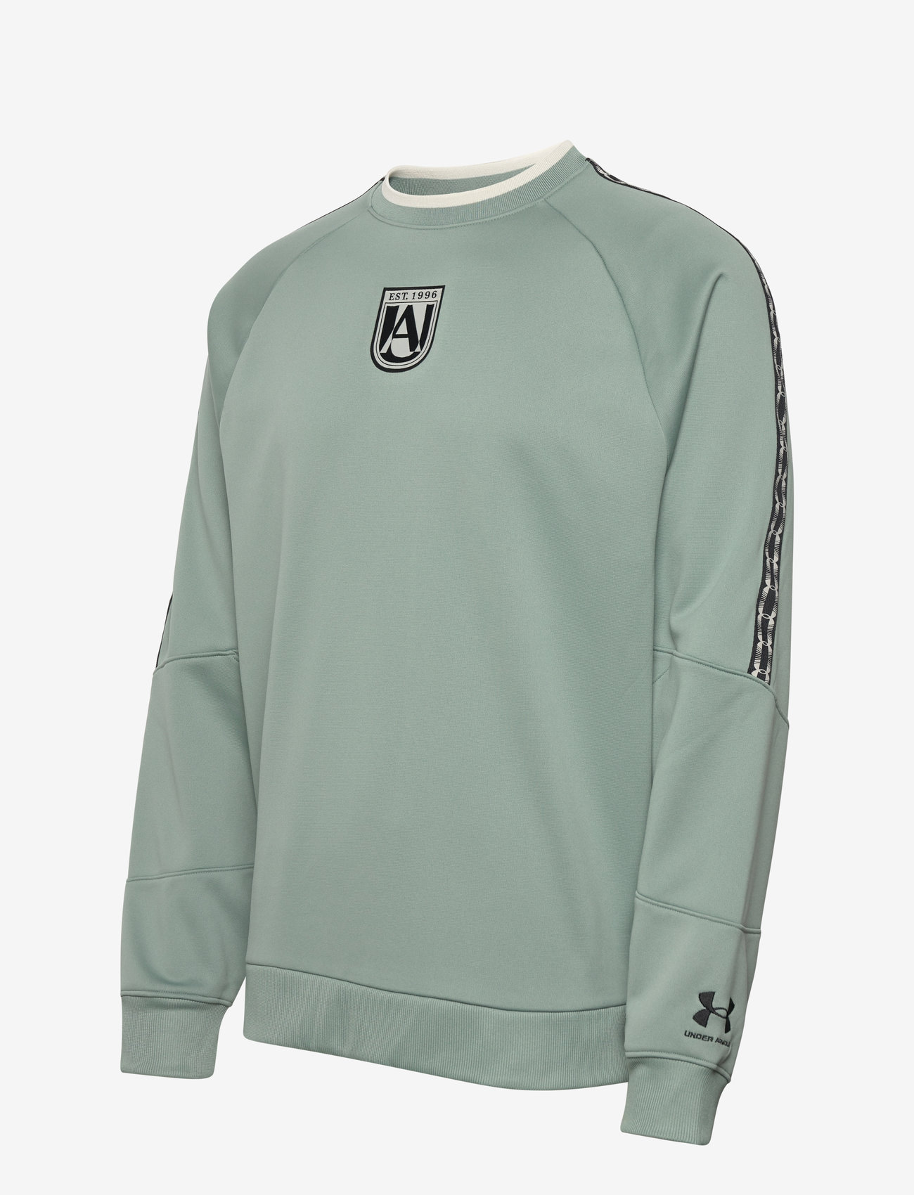Under Armour - M's 96 Terrace Crew Neck - sweatshirts - silica green - 3