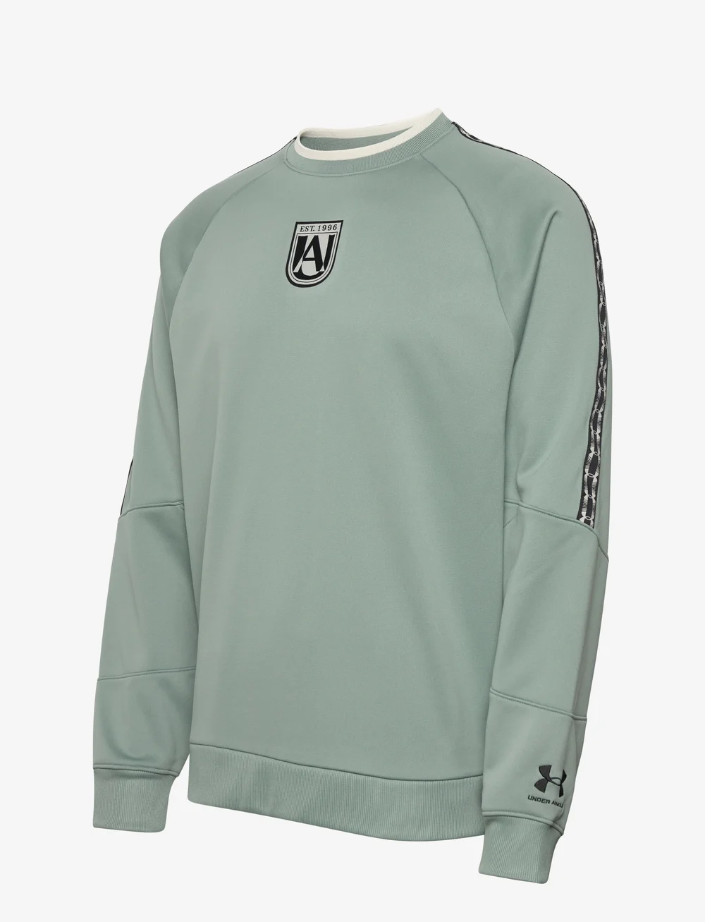 Under Armour - M's 96 Terrace Crew Neck - sweatshirts - silica green - 3