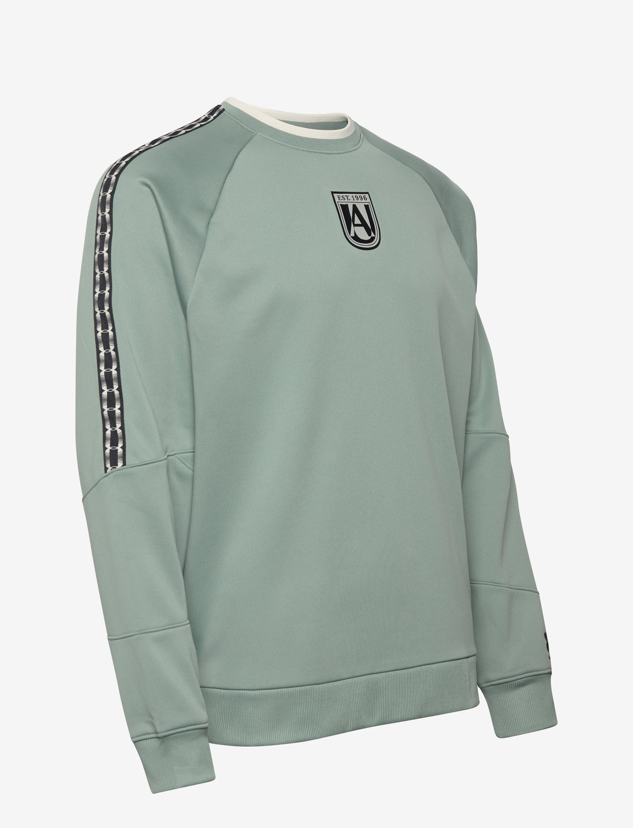 Under Armour - M's 96 Terrace Crew Neck - sweatshirts - silica green - 4