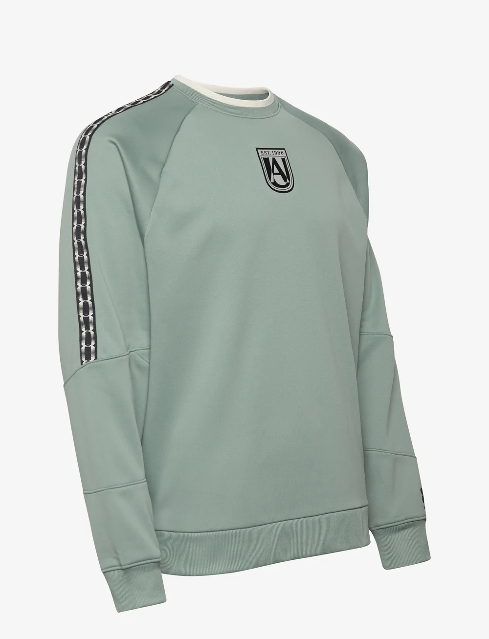 Under Armour - M's 96 Terrace Crew Neck - sweatshirts - silica green - 4