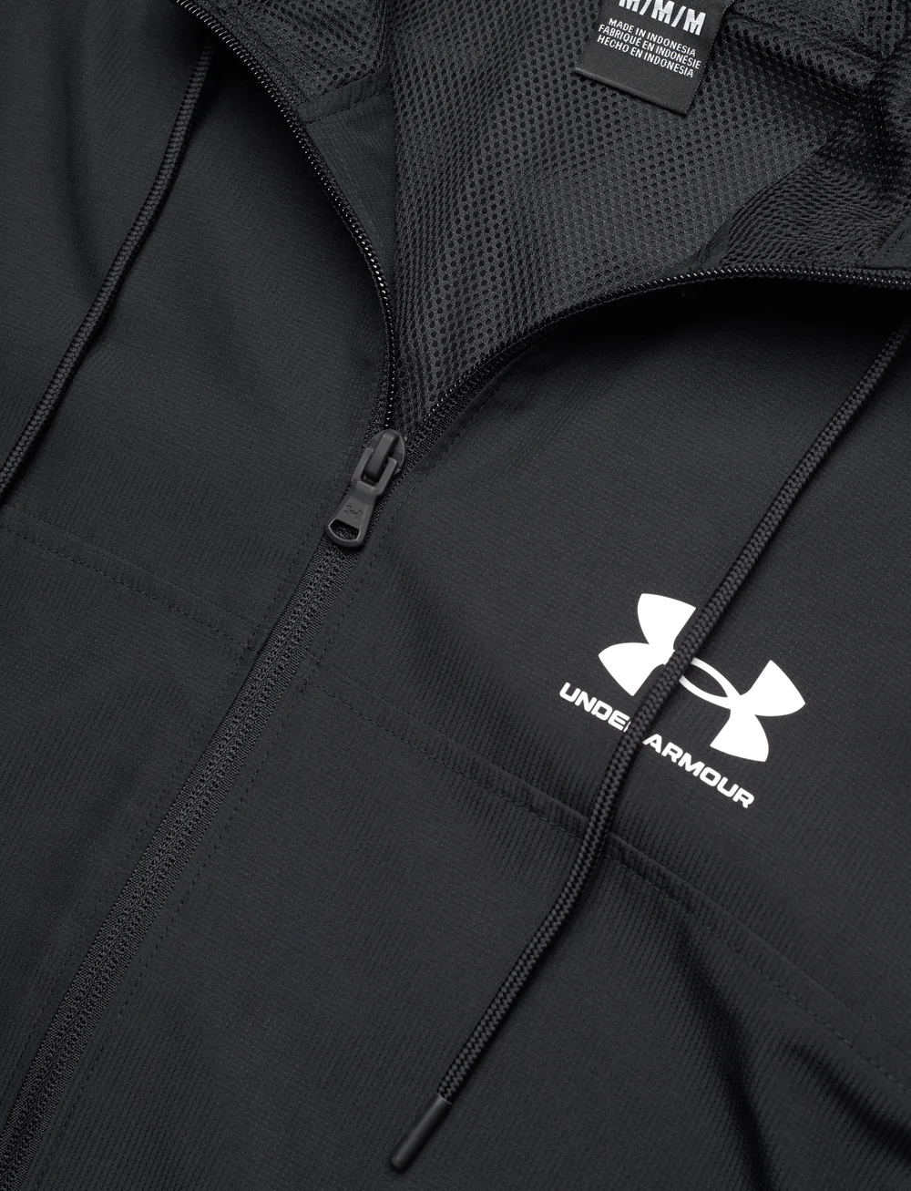 Under Armour - UA Rival Wvn Windbreaker - anoraks - black - 4