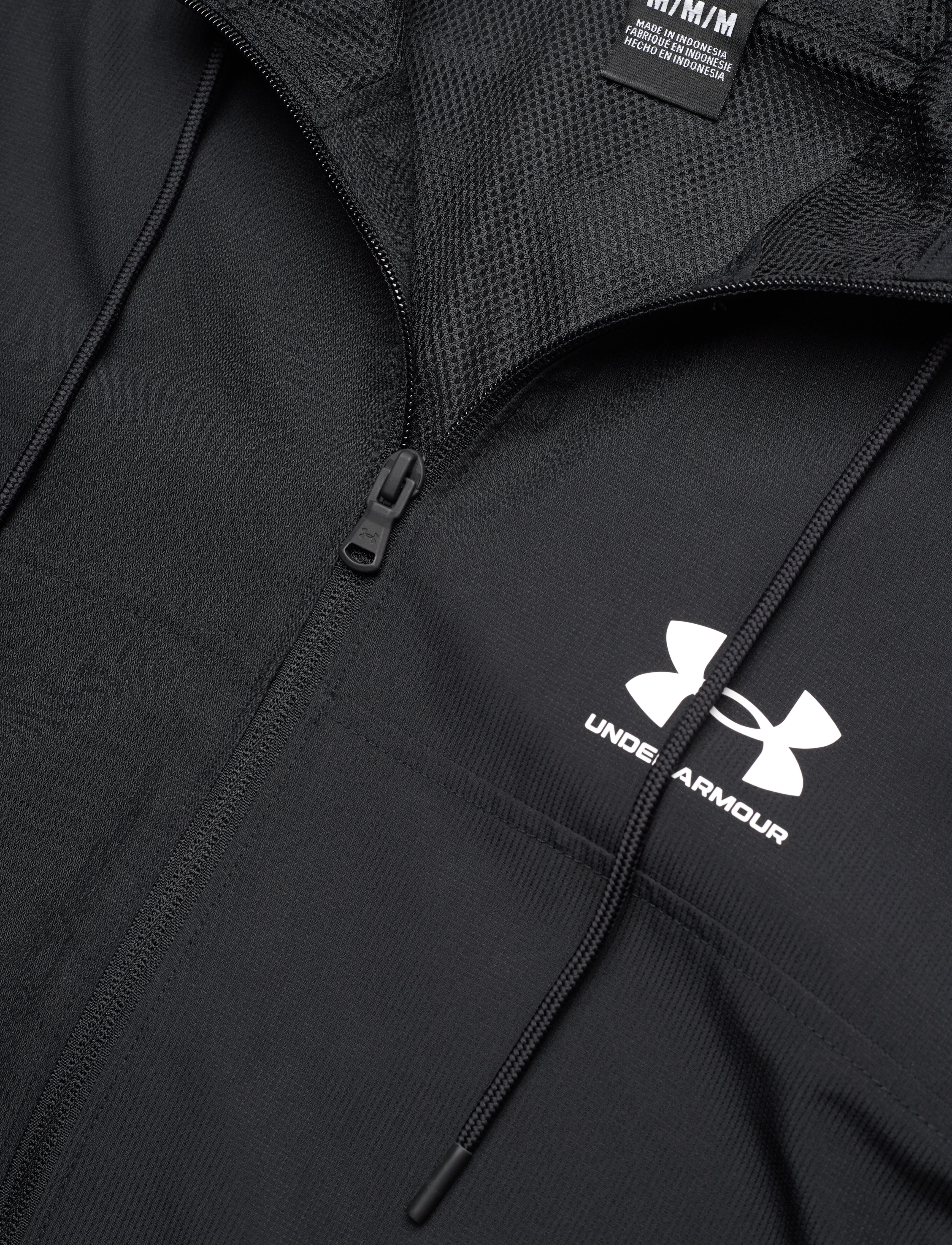 Under Armour - UA Rival Wvn Windbreaker - sportjackor - black - 3